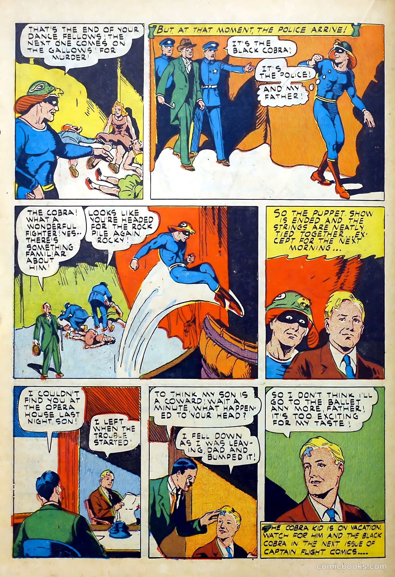 Captain Flight Comics #9 — page 25 of 49