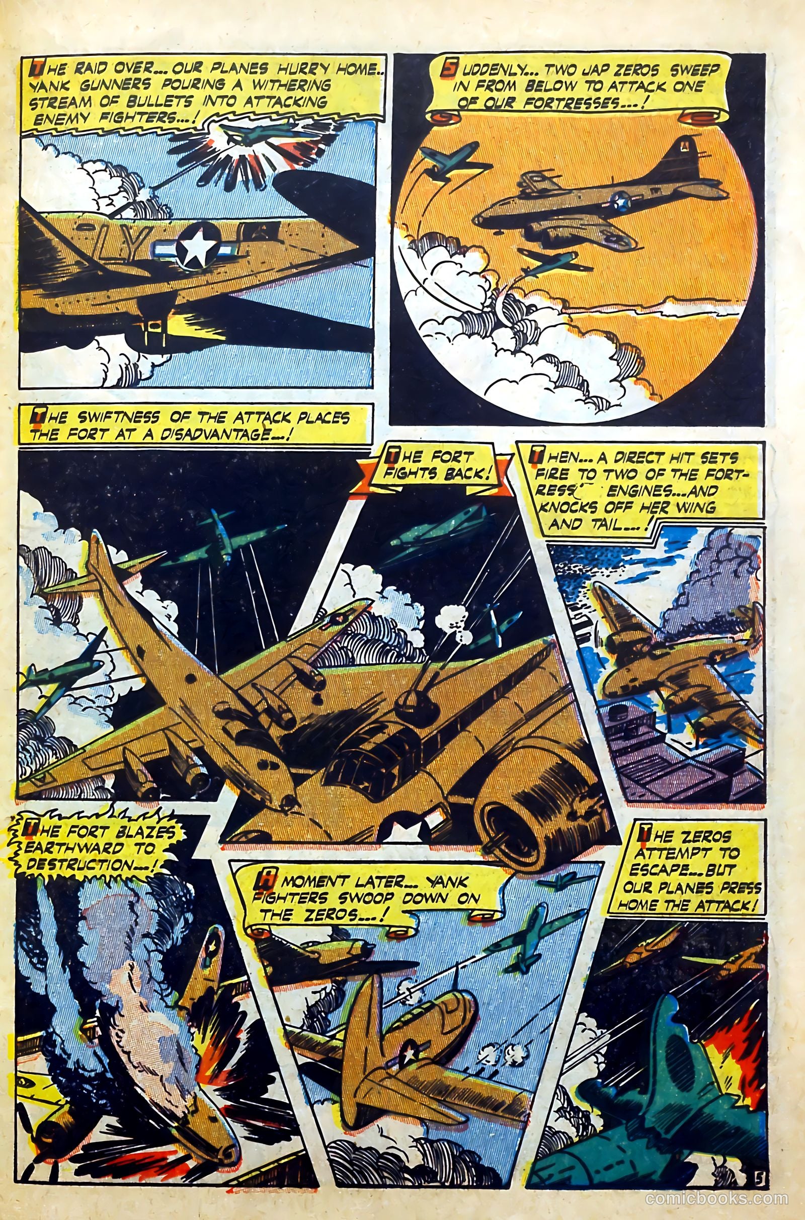 Captain Flight Comics #9 — page 34 of 49