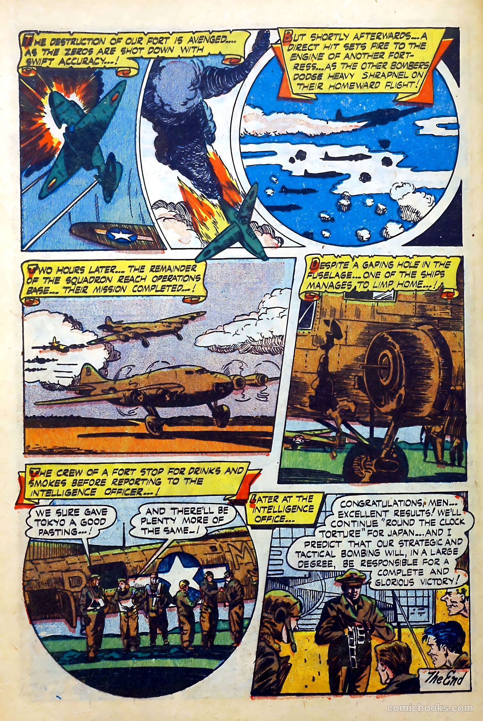Captain Flight Comics #9 — page 35 of 49