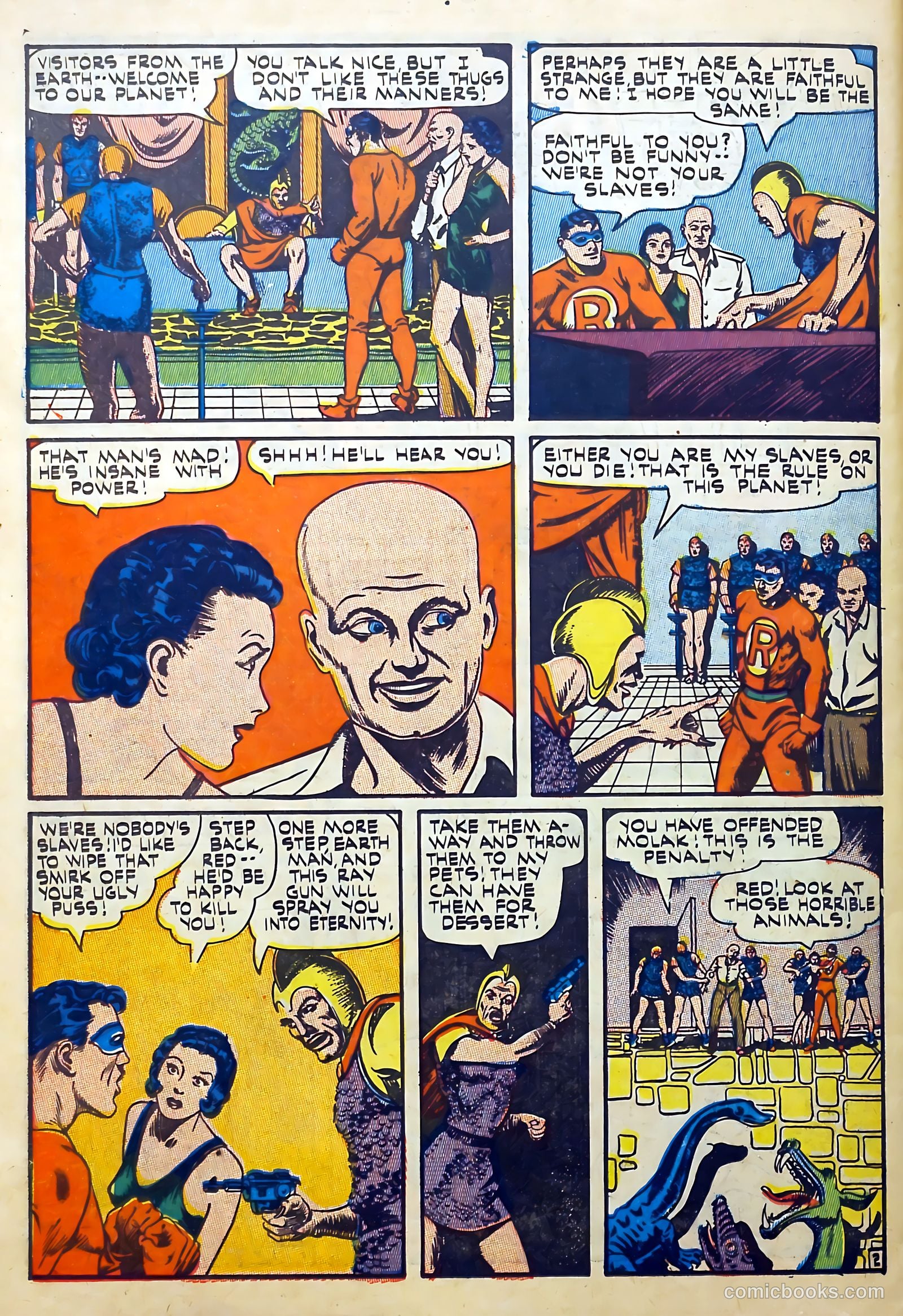 Captain Flight Comics #9 — page 37 of 49