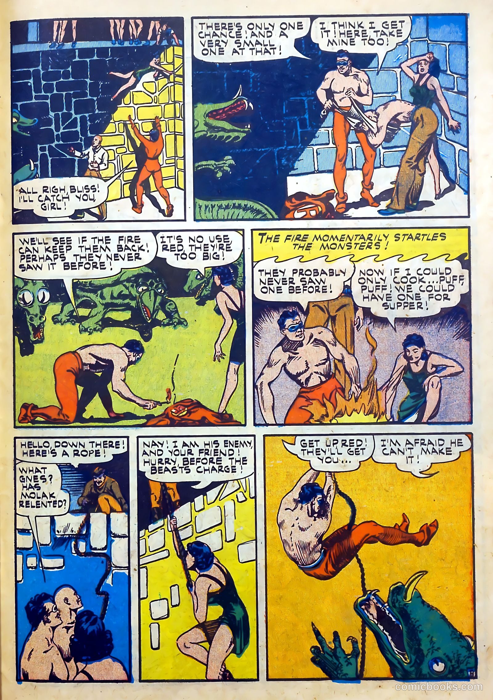 Captain Flight Comics #9 — page 38 of 49