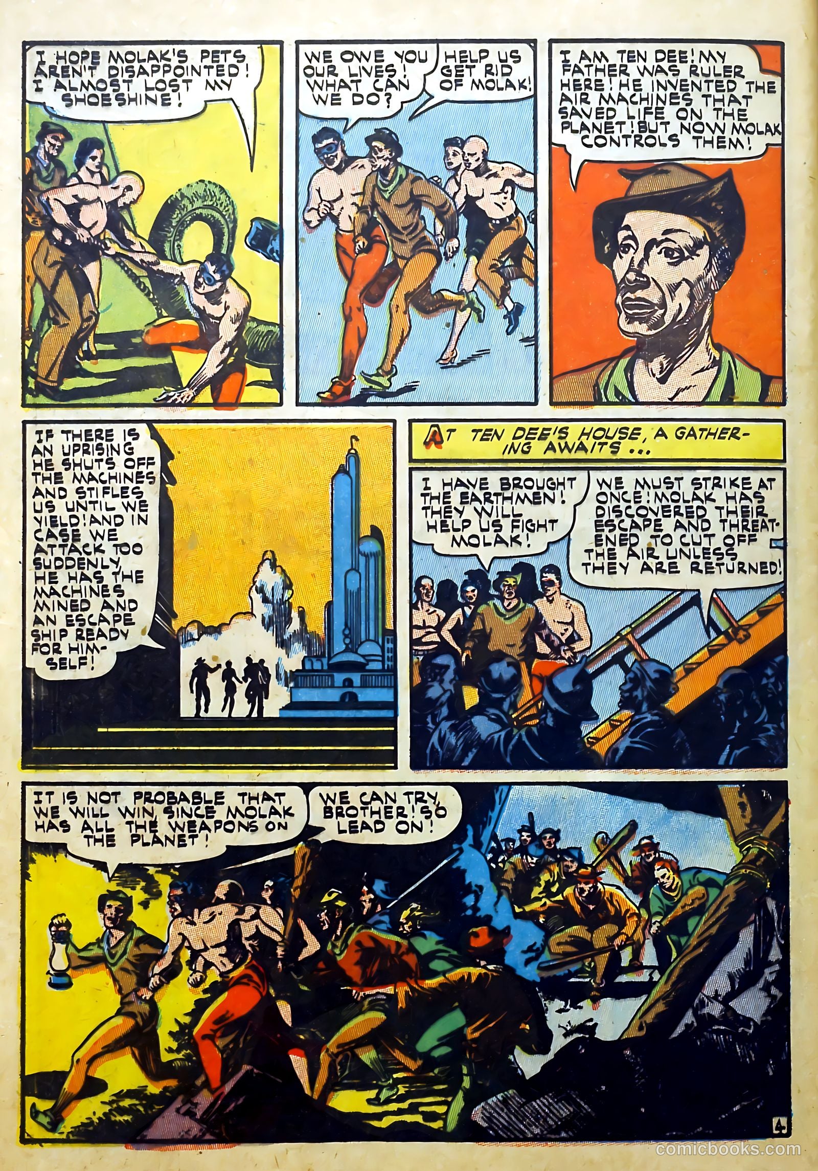 Captain Flight Comics #9 — page 39 of 49