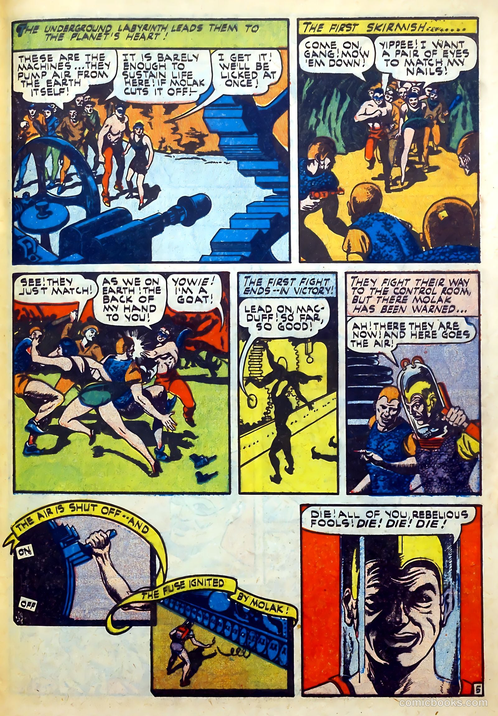 Captain Flight Comics #9 — page 40 of 49