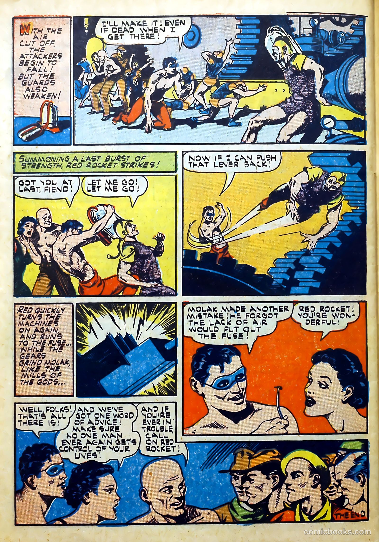 Captain Flight Comics #9 — page 41 of 49