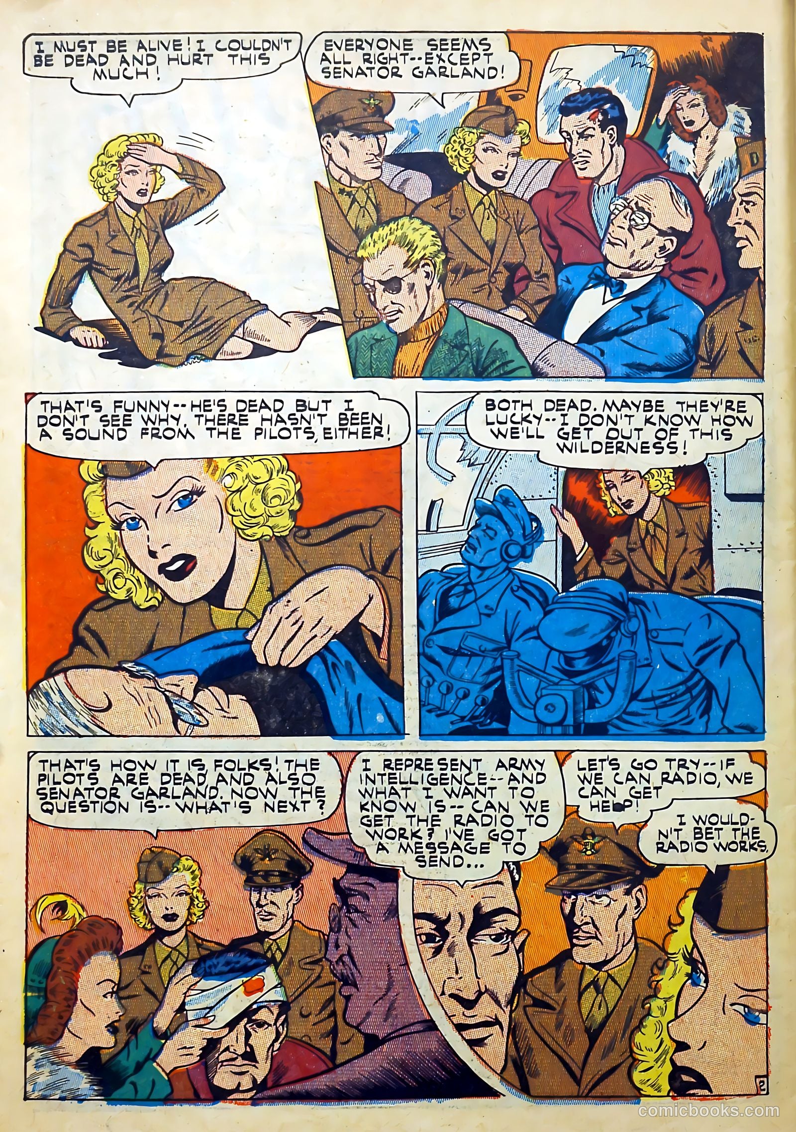 Captain Flight Comics #9 — page 43 of 49