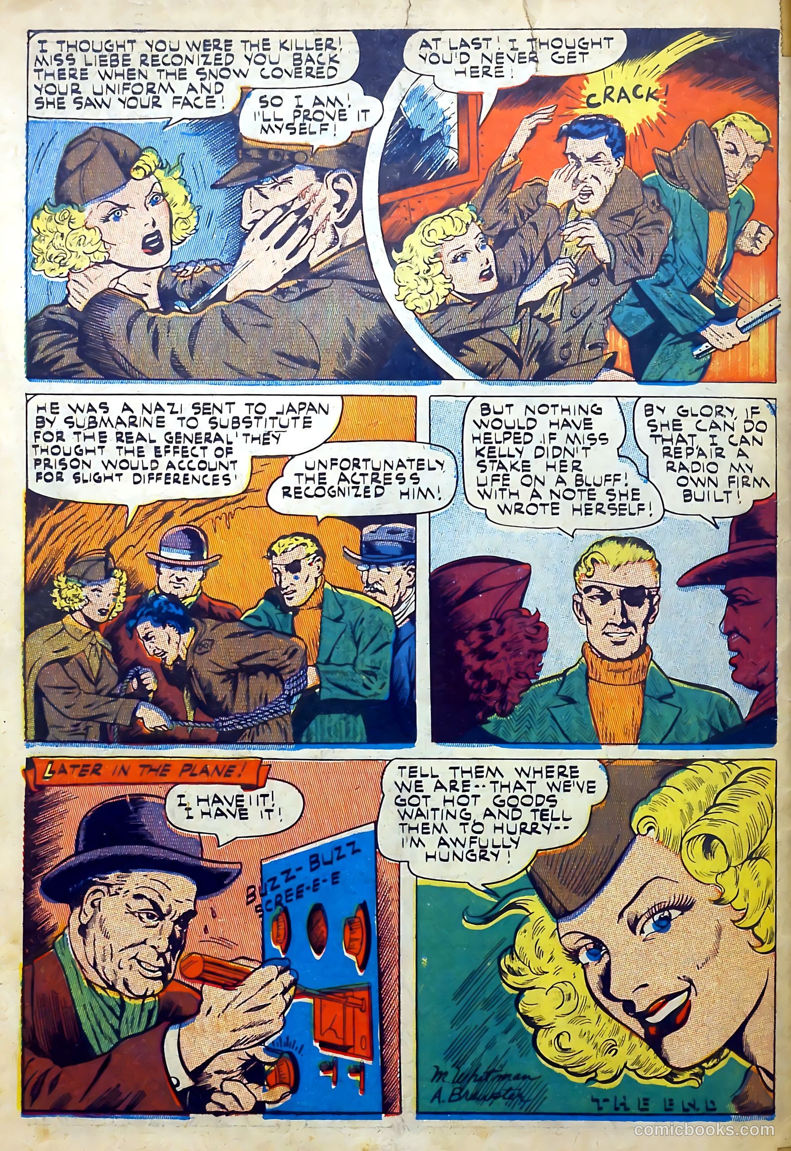 Captain Flight Comics #9 — page 49 of 49