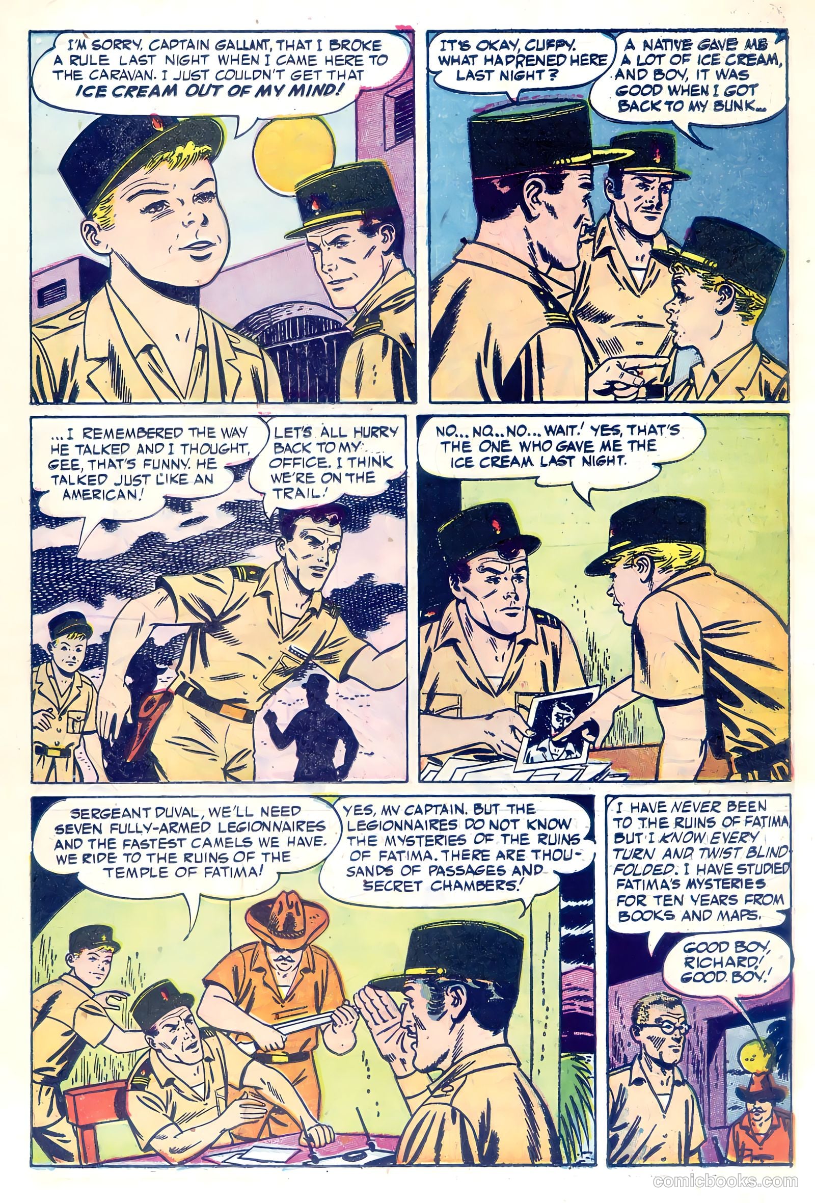 Captain Gallant #1 — page 19 of 36