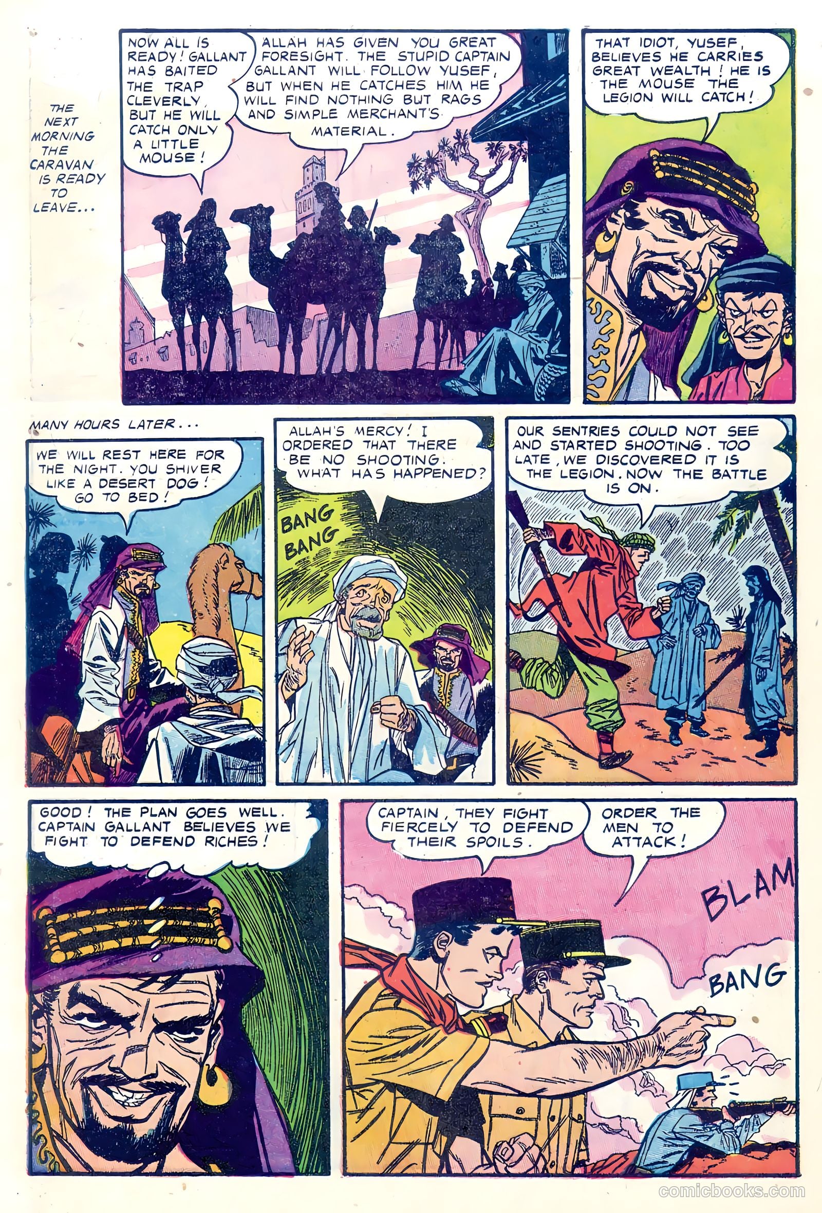 Captain Gallant #1 — page 30 of 36