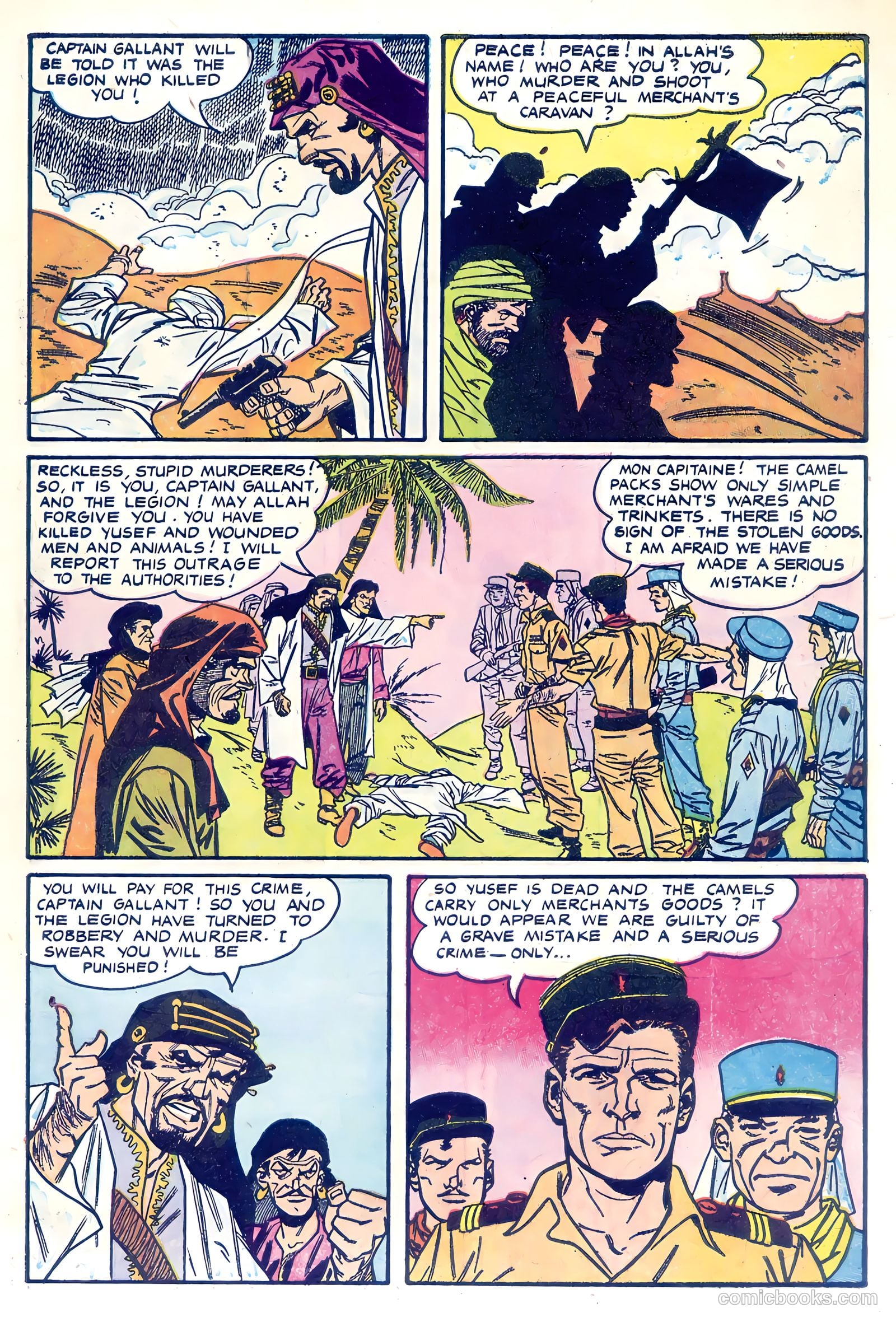 Captain Gallant #1 — page 31 of 36