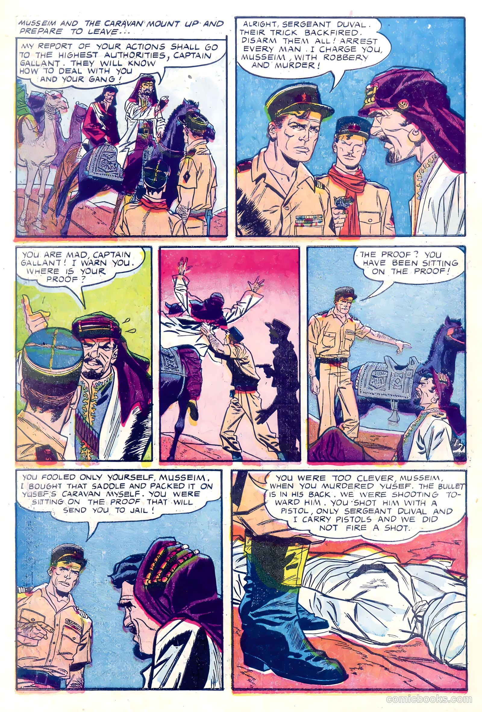 Captain Gallant #1 — page 32 of 36