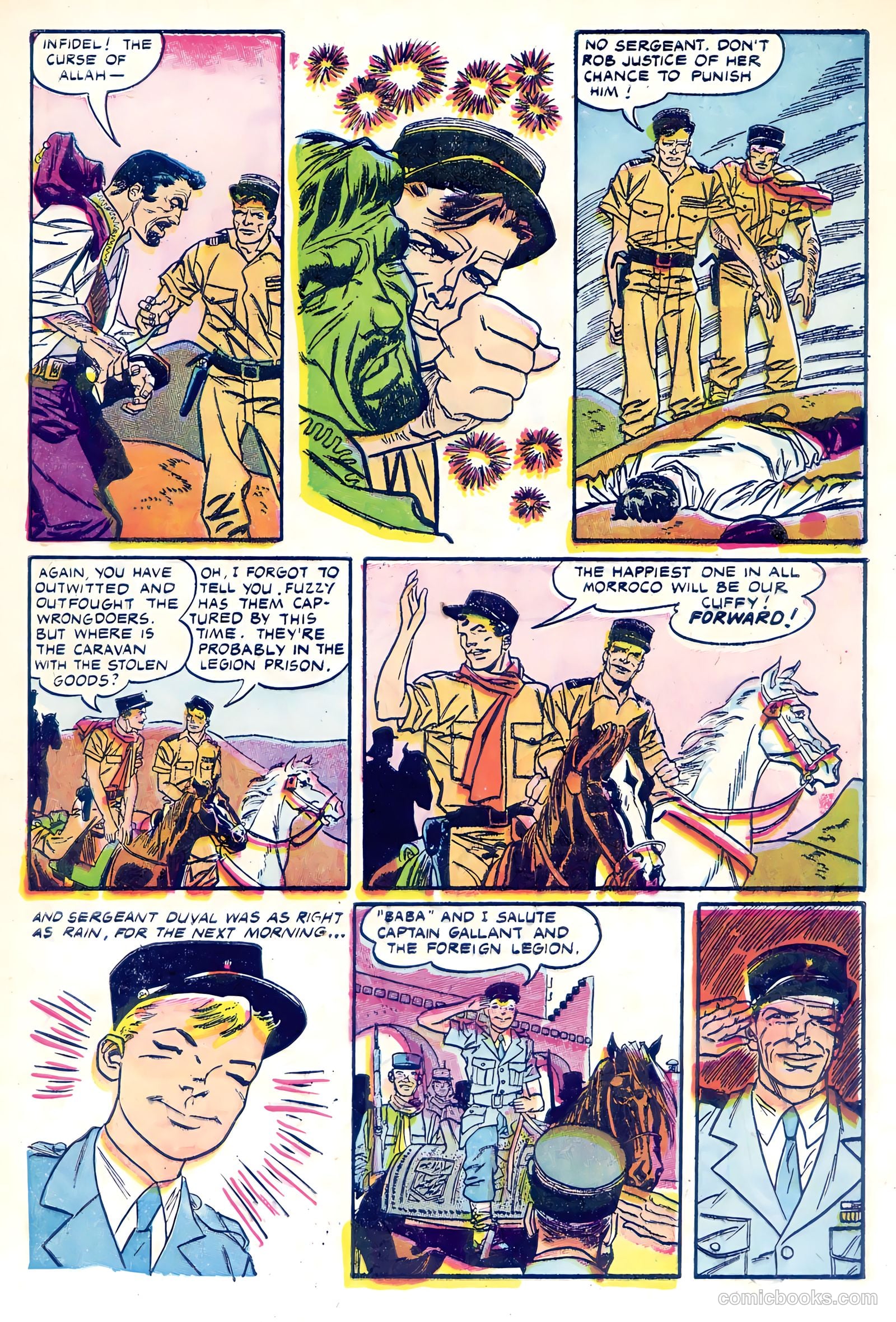 Captain Gallant #1 — page 33 of 36