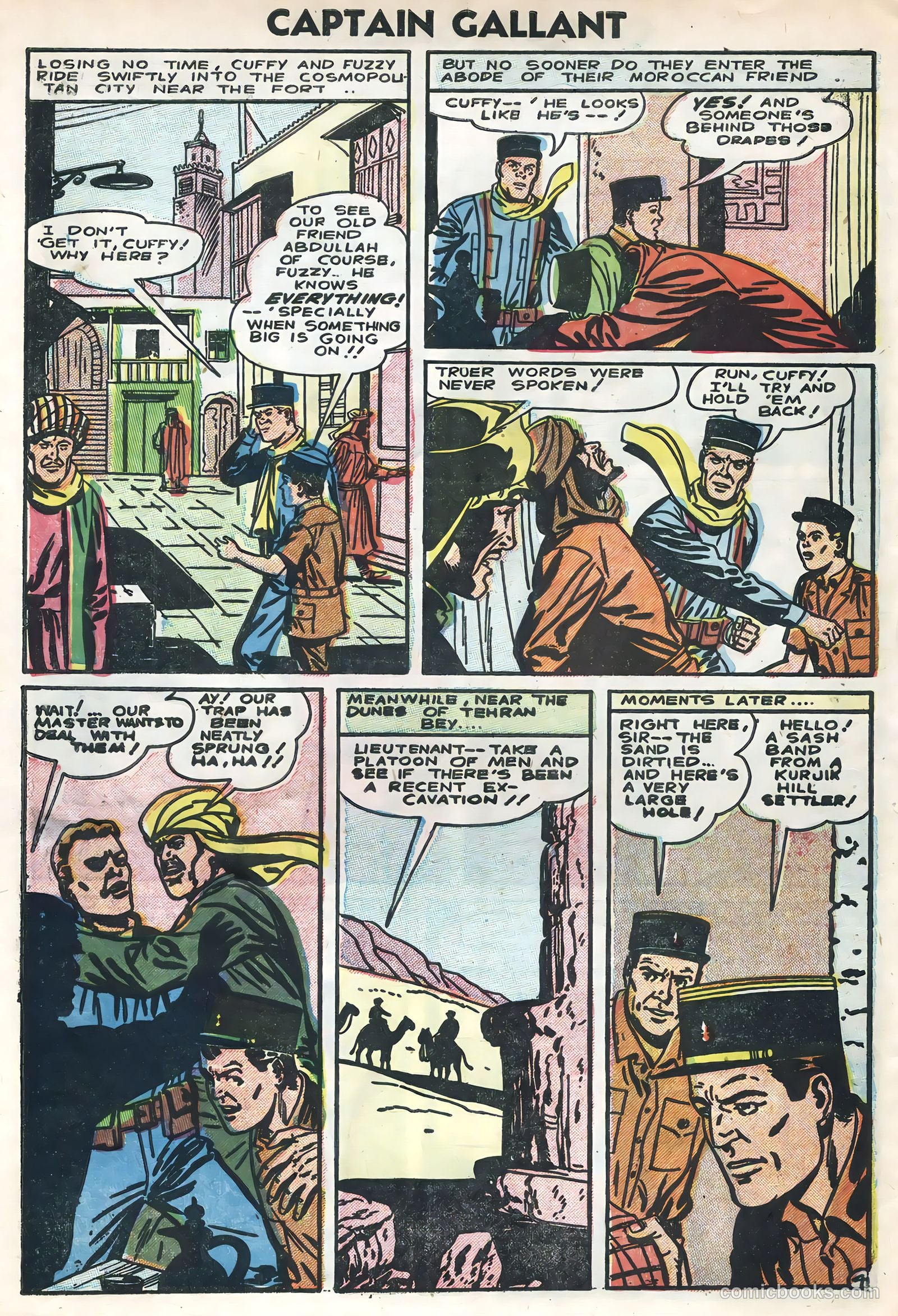 Captain Gallant #3 — page 6 of 36