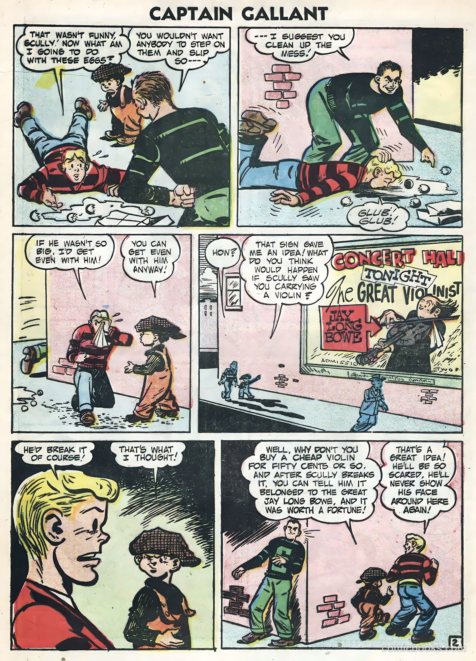 Captain Gallant #3 — page 32 of 36