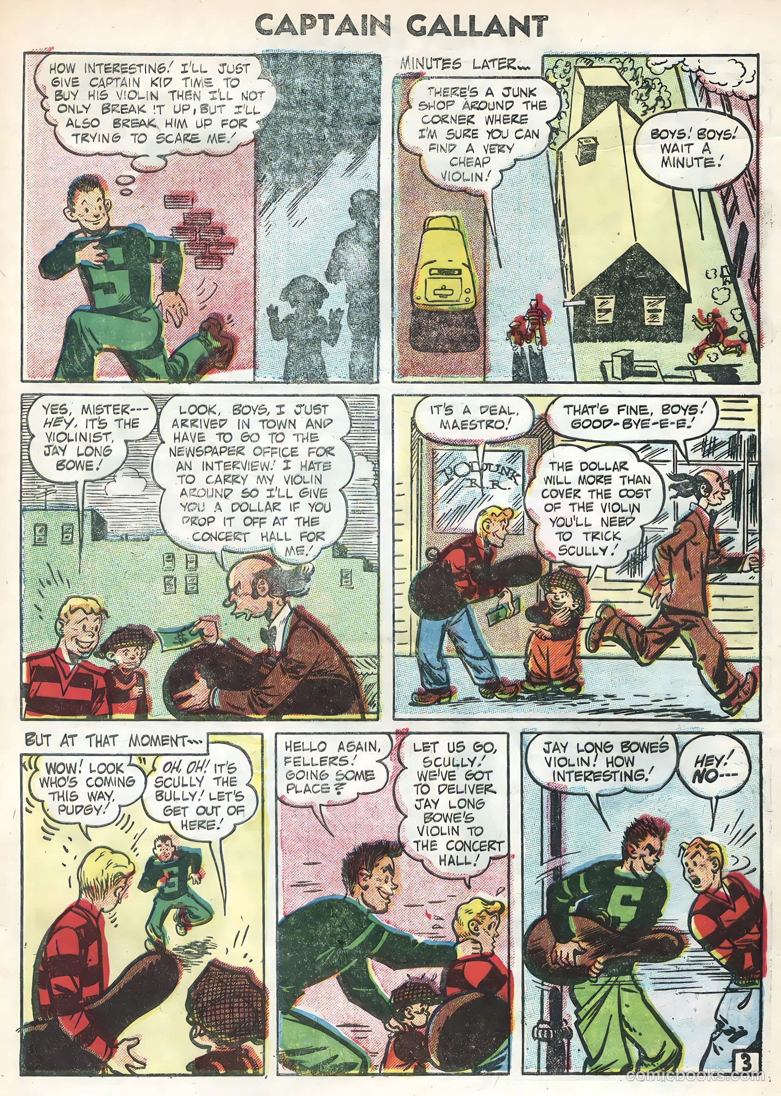 Captain Gallant #3 — page 33 of 36