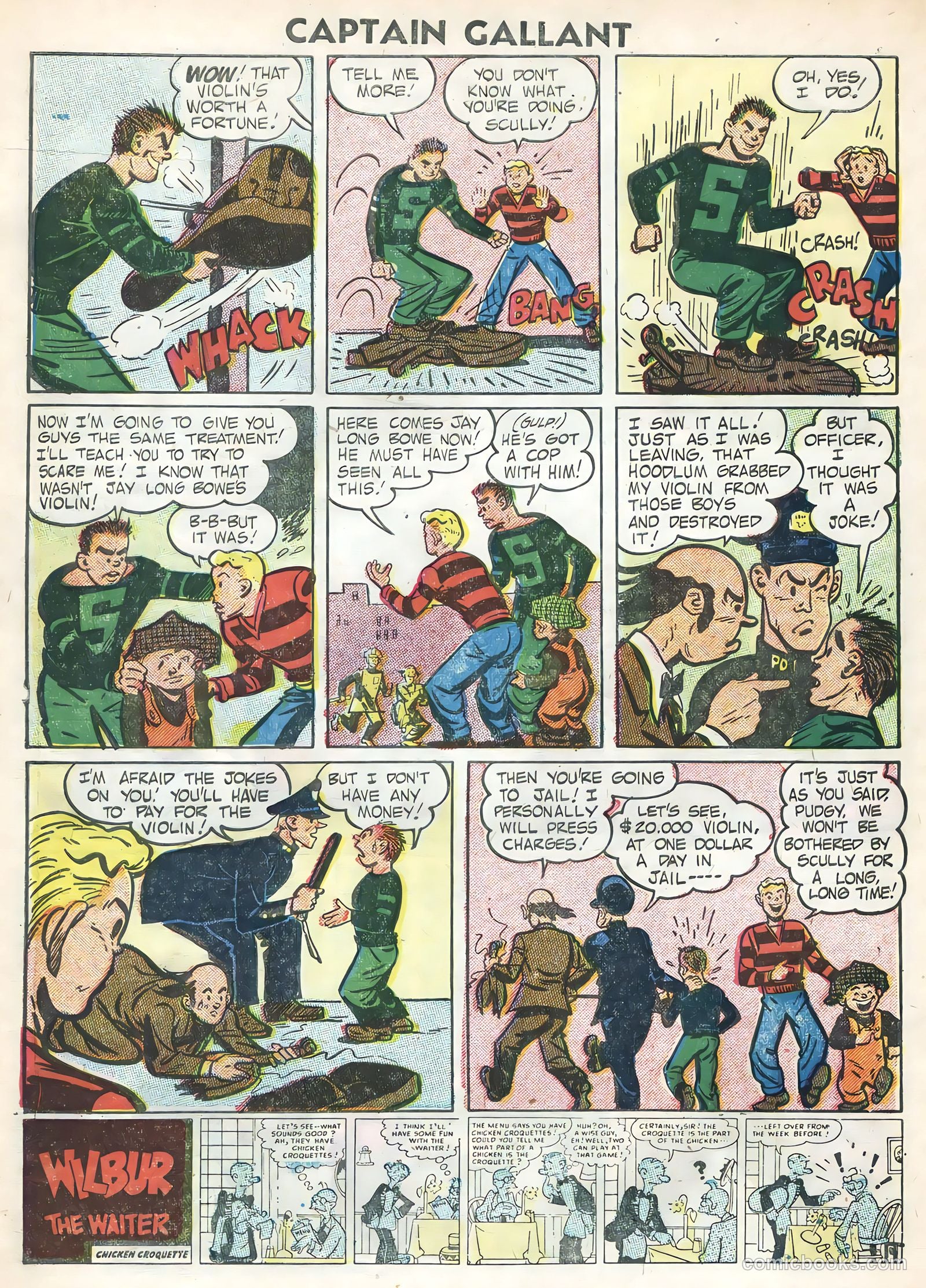 Captain Gallant #3 — page 34 of 36