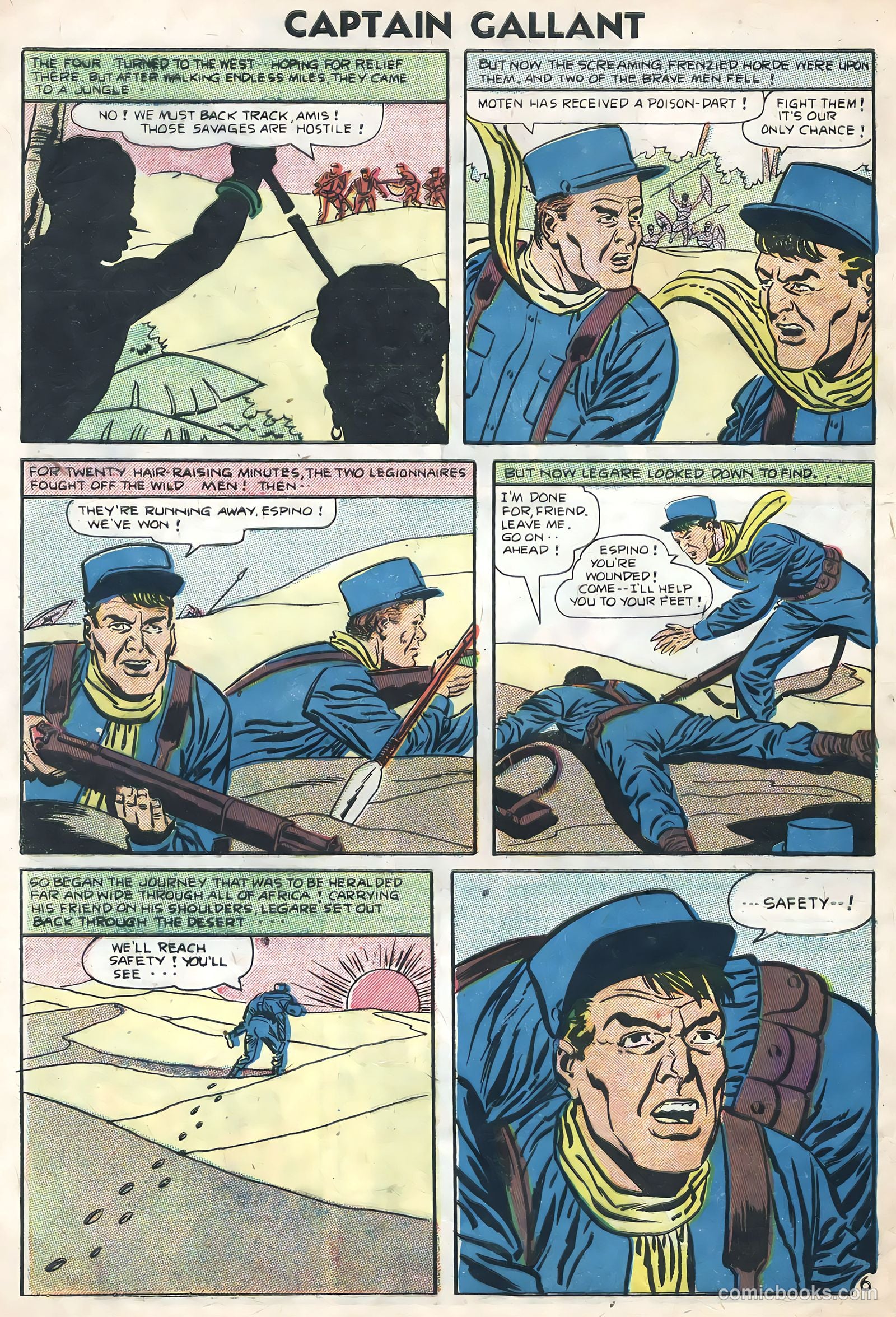 Captain Gallant #4 — page 32 of 36