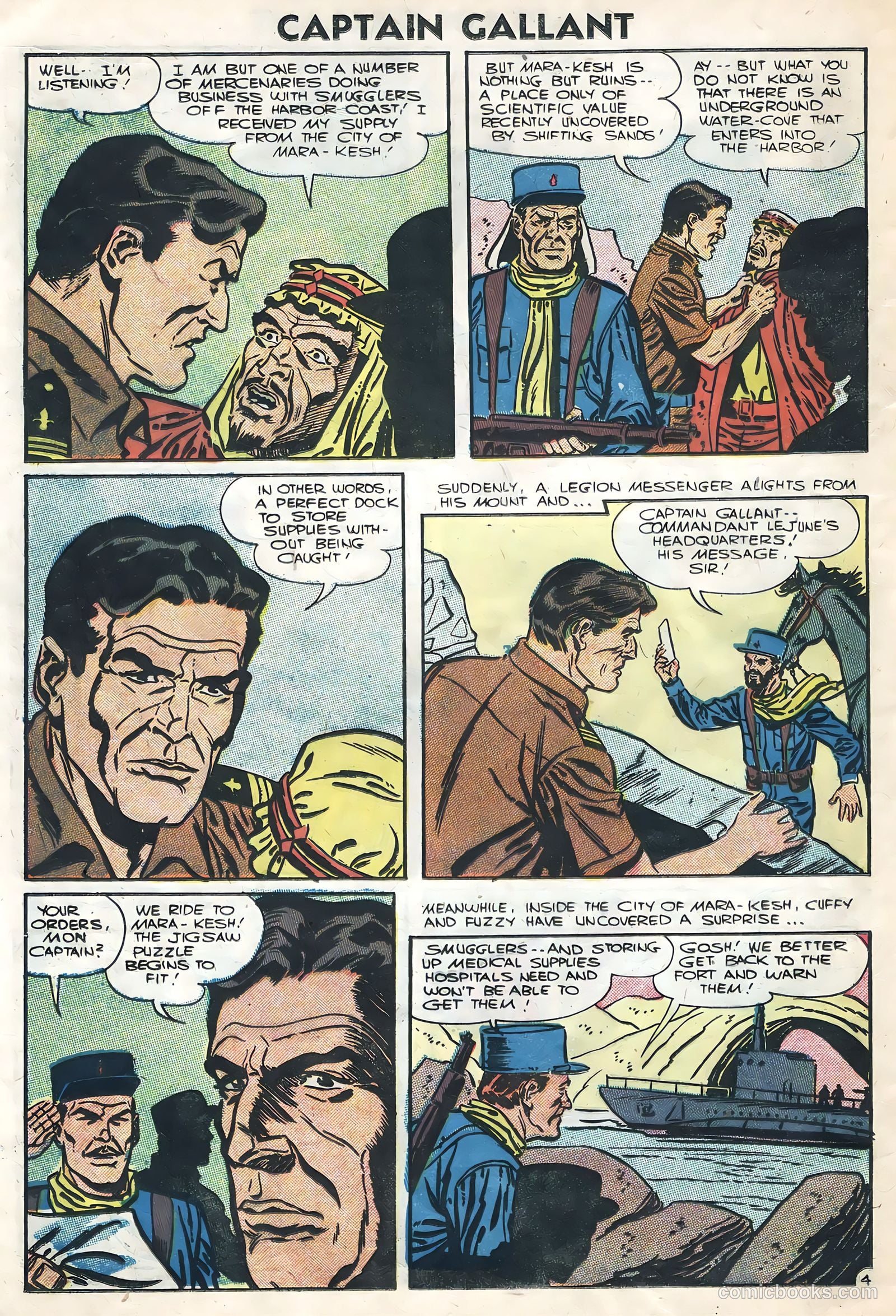 Captain Gallant #4 — page 16 of 36