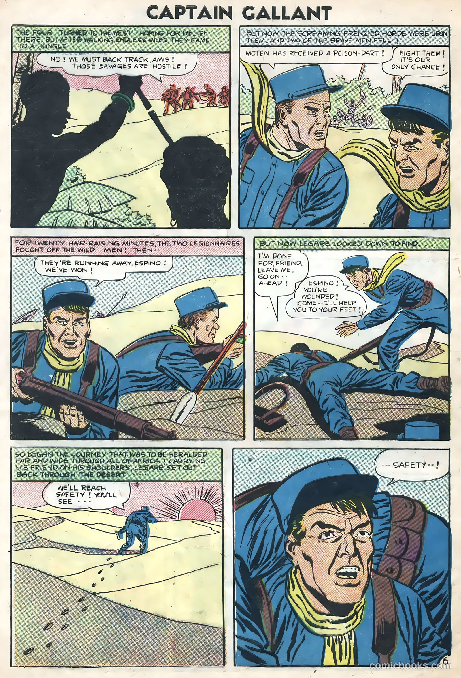Captain Gallant #4 — page 32 of 36