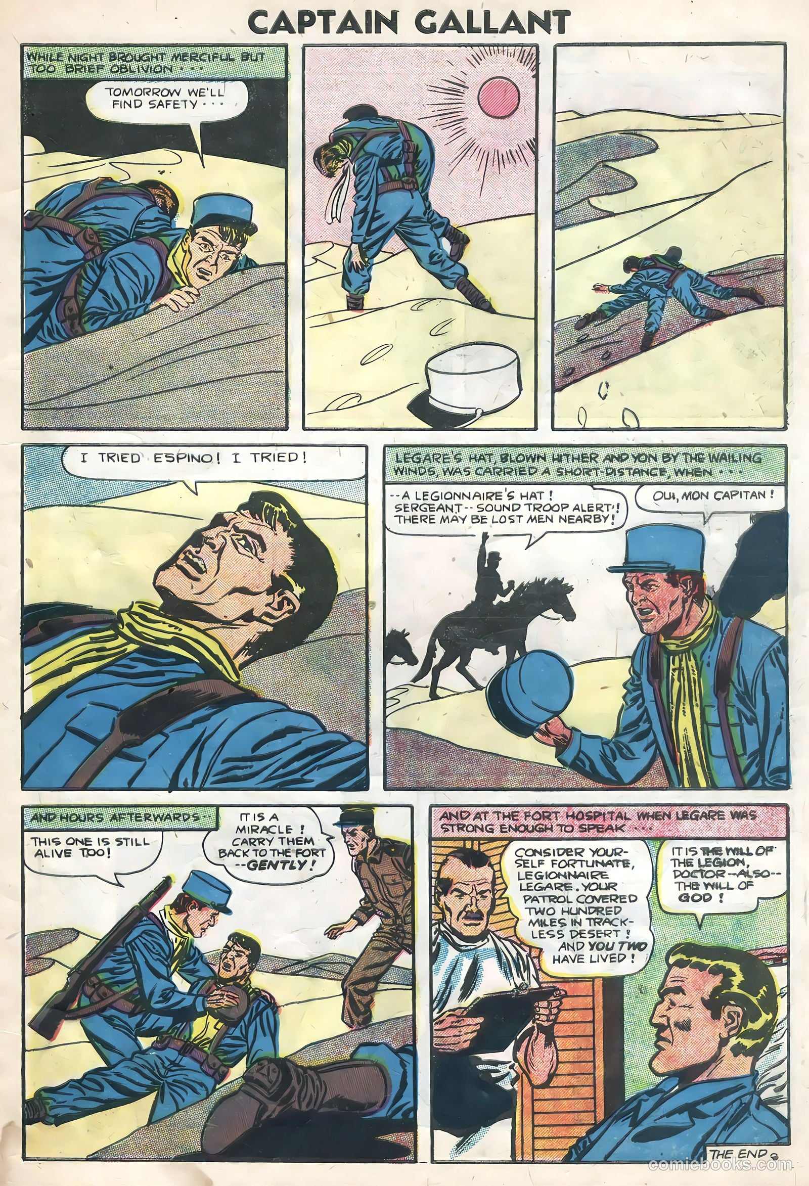 Captain Gallant #4 — page 33 of 36