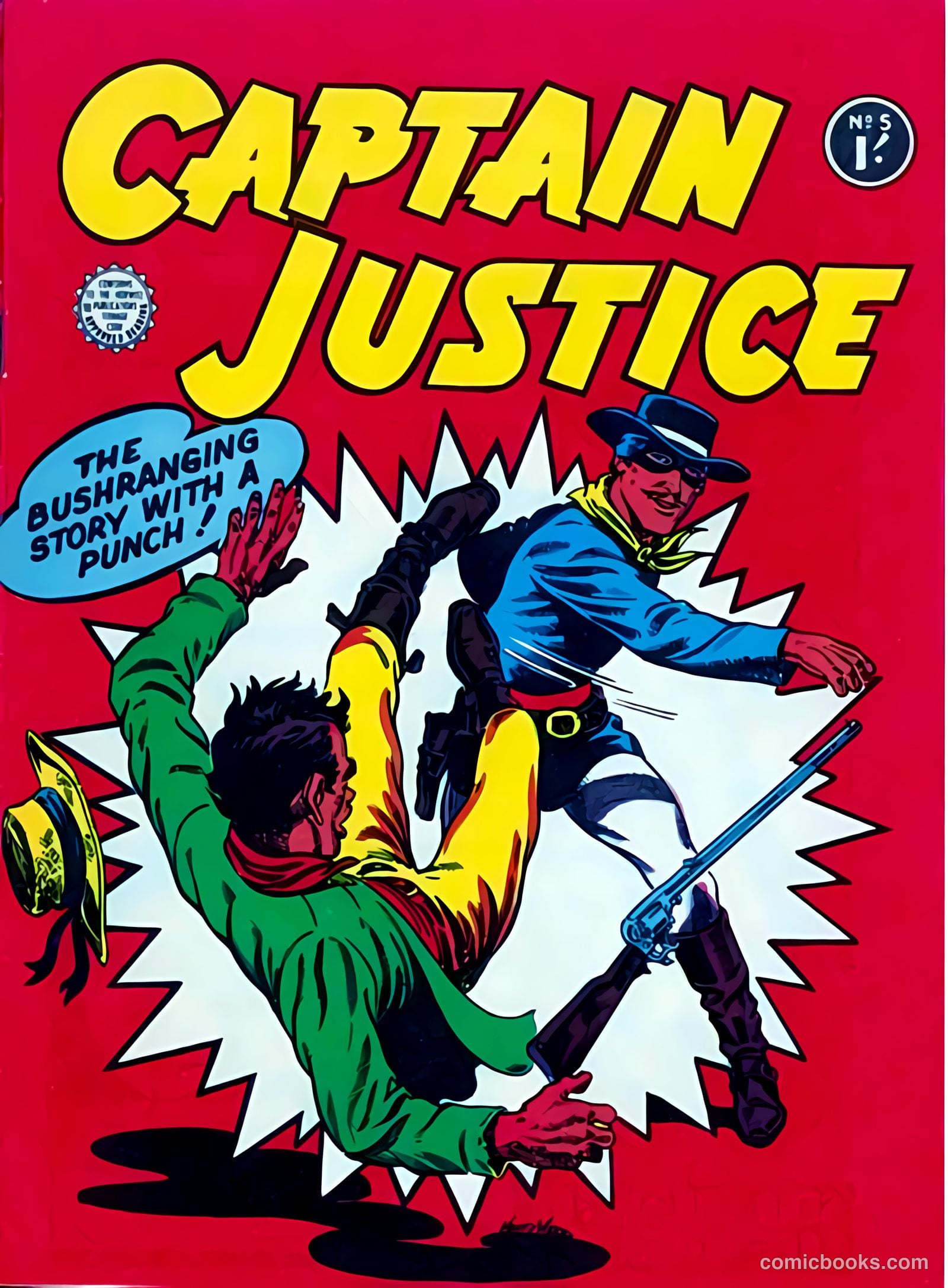 Captain Justice #5 — page 1 of 28