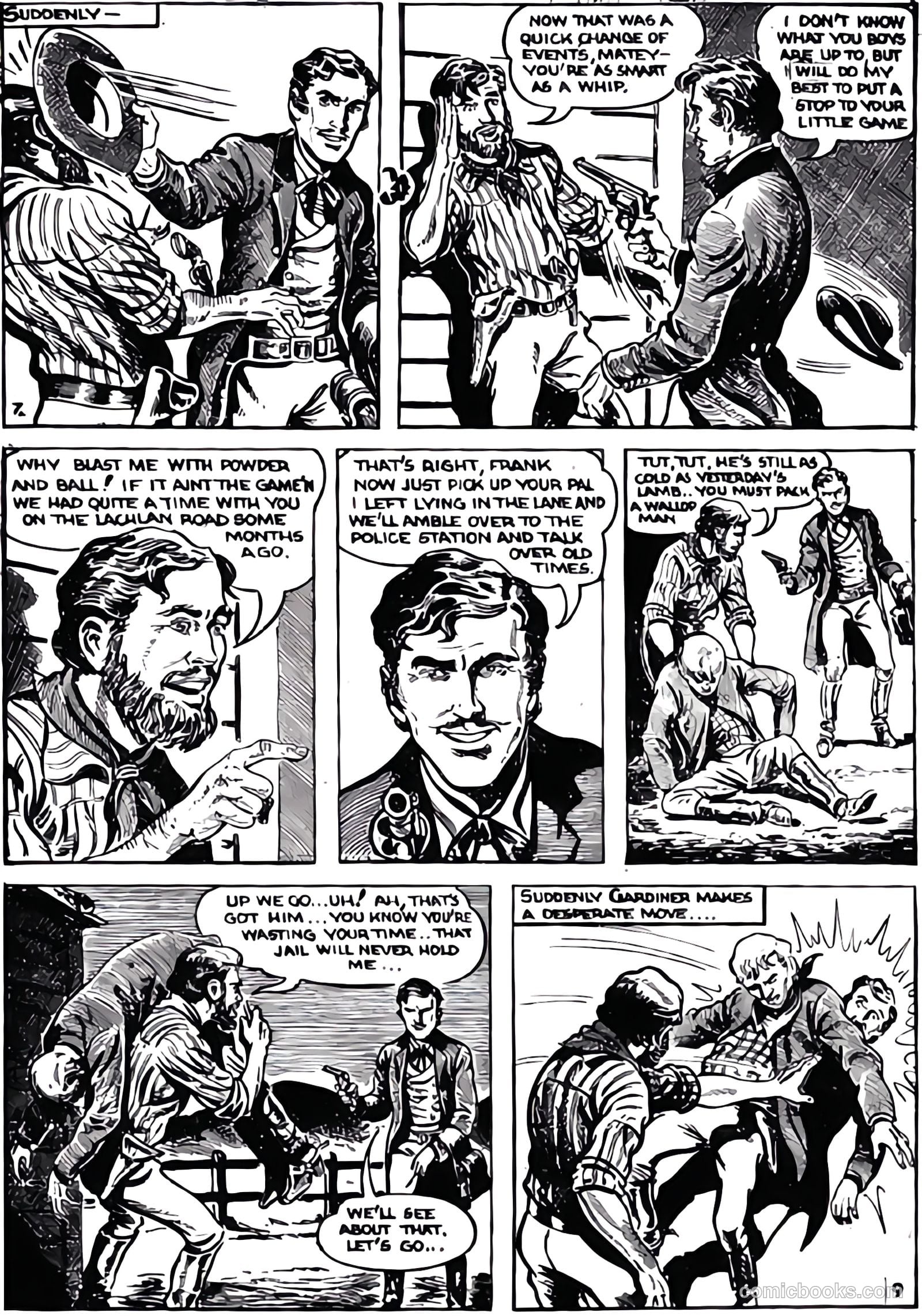 Captain Justice #5 — page 28 of 28