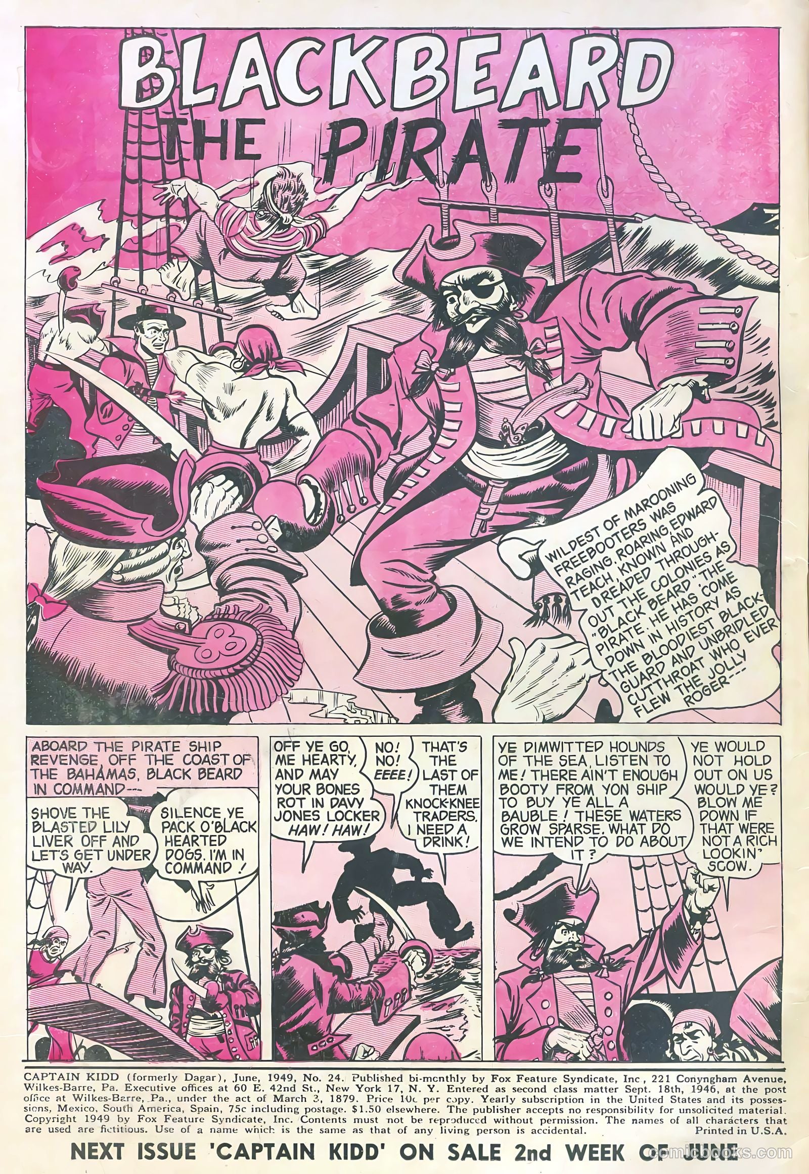 Captain Kidd #24 — page 2 of 36