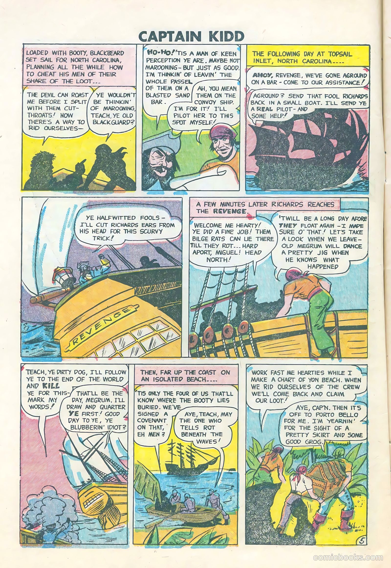 Captain Kidd #24 — page 6 of 36