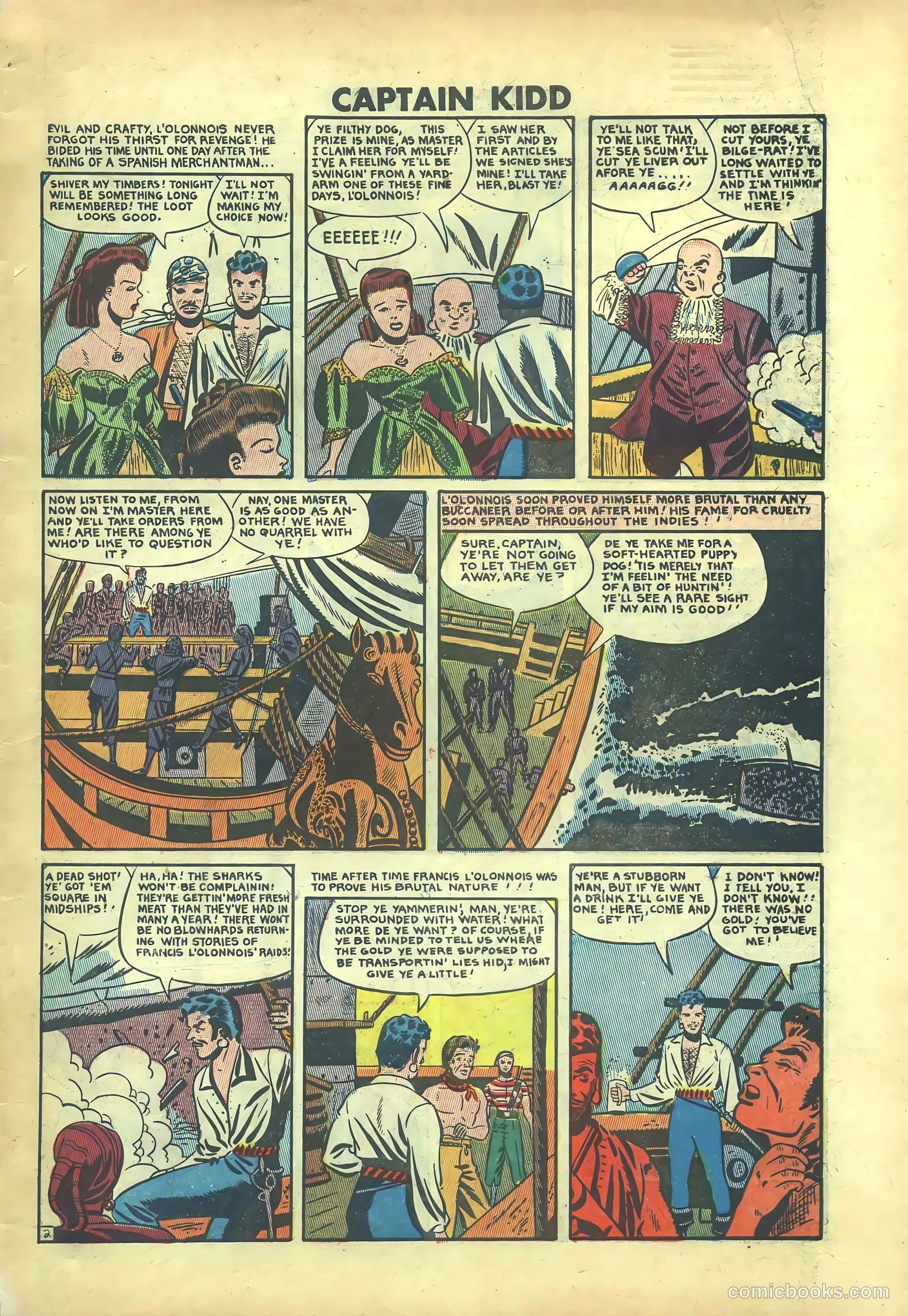 Captain Kidd #25 — page 3 of 36