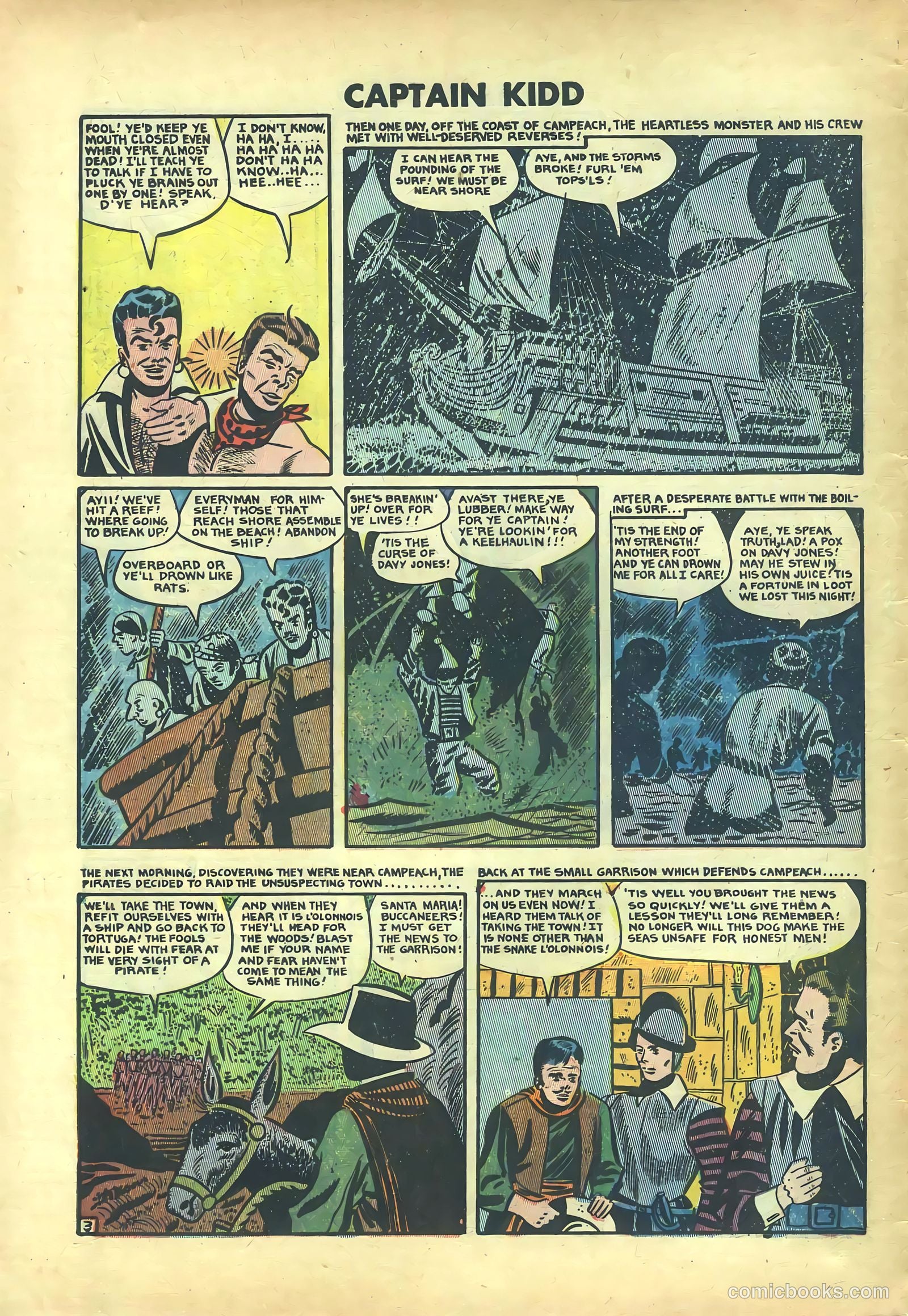 Captain Kidd #25 — page 4 of 36