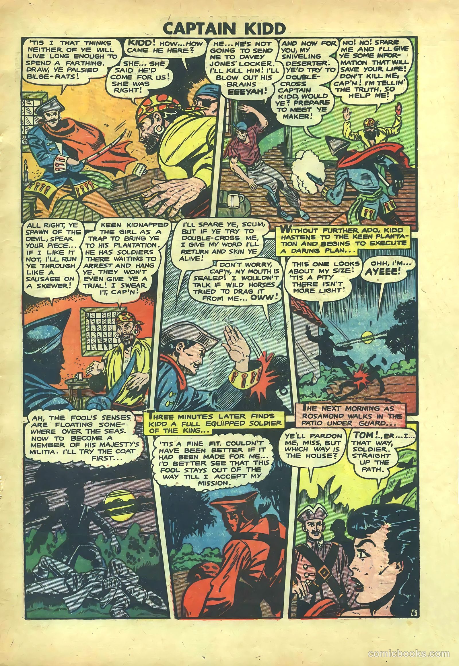 Captain Kidd #25 — page 17 of 36