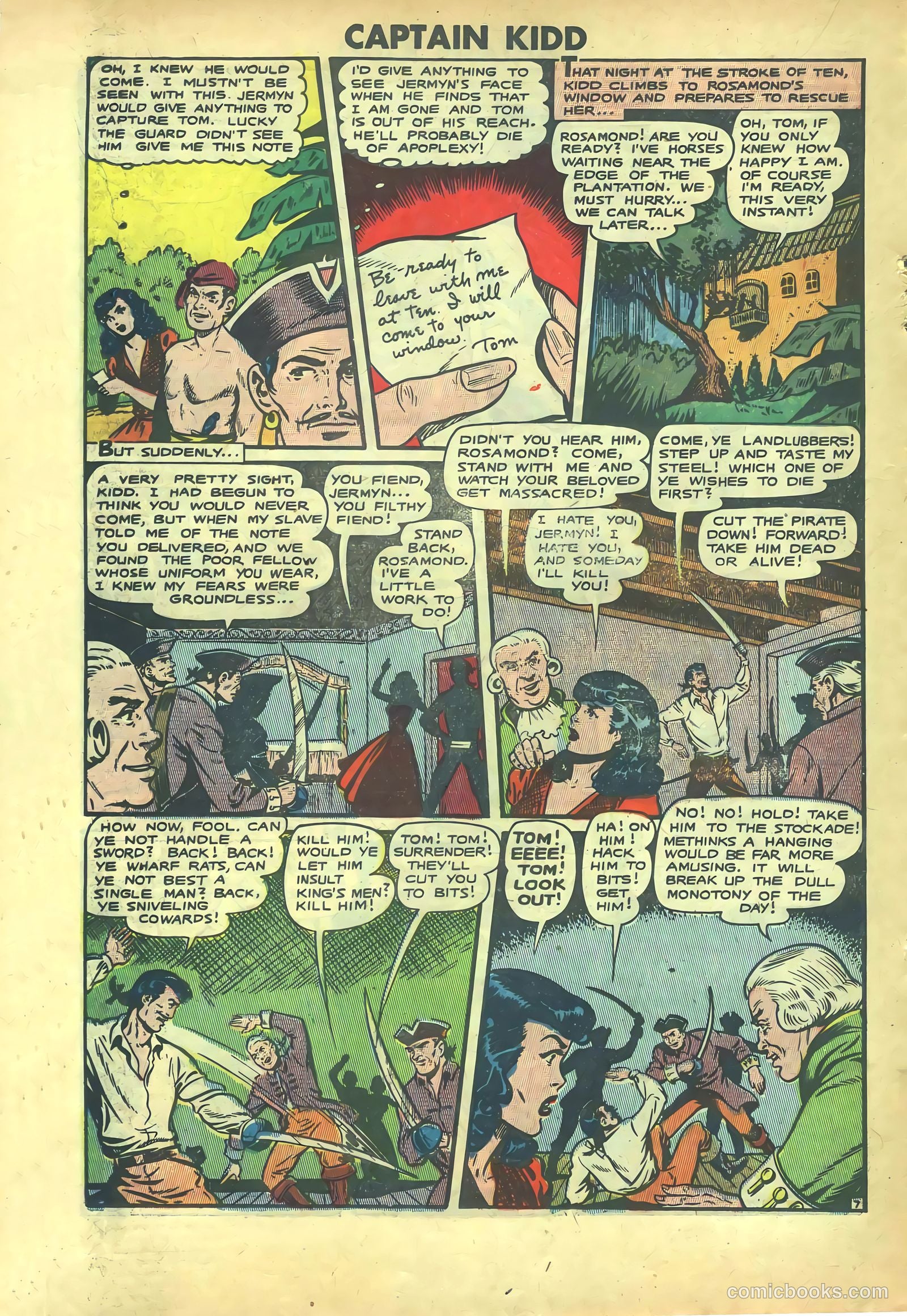 Captain Kidd #25 — page 18 of 36