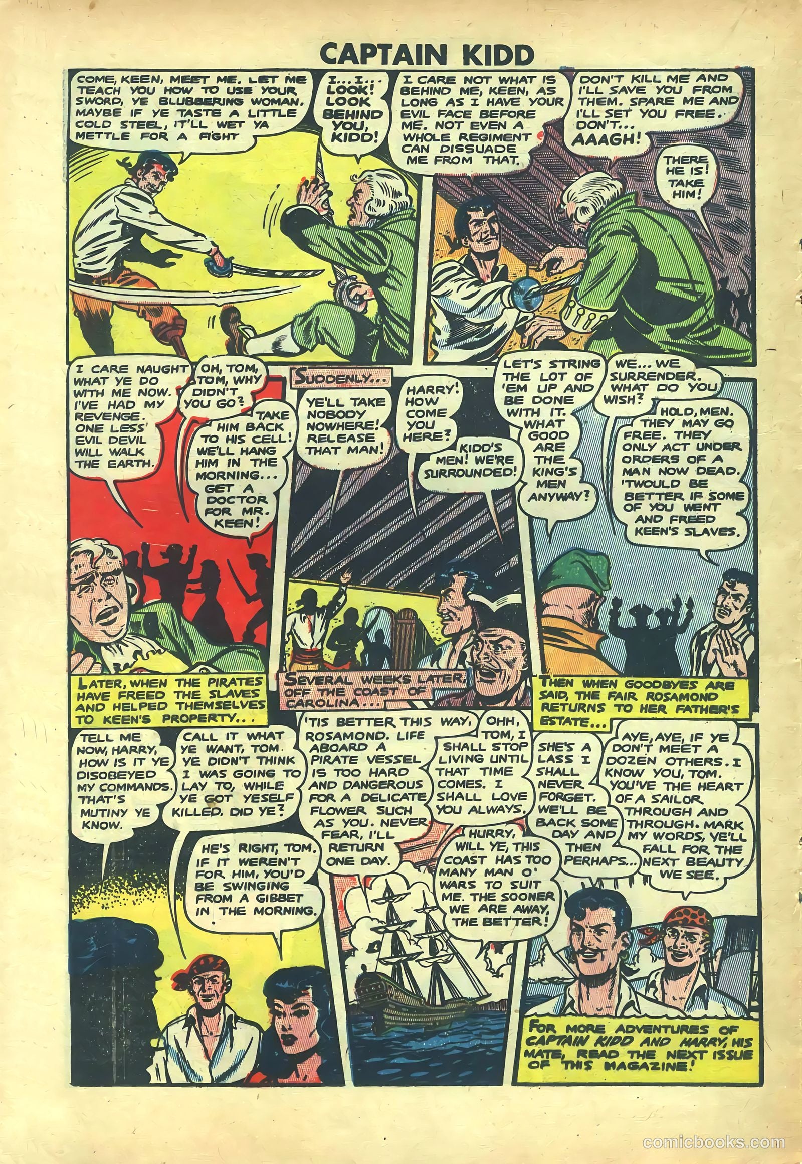 Captain Kidd #25 — page 20 of 36