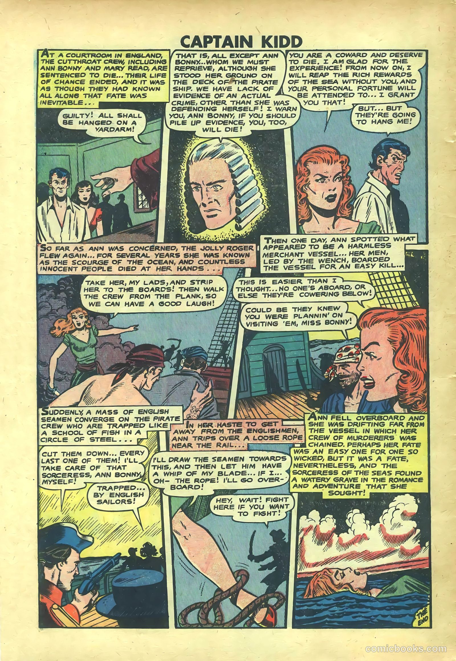 Captain Kidd #25 — page 32 of 36