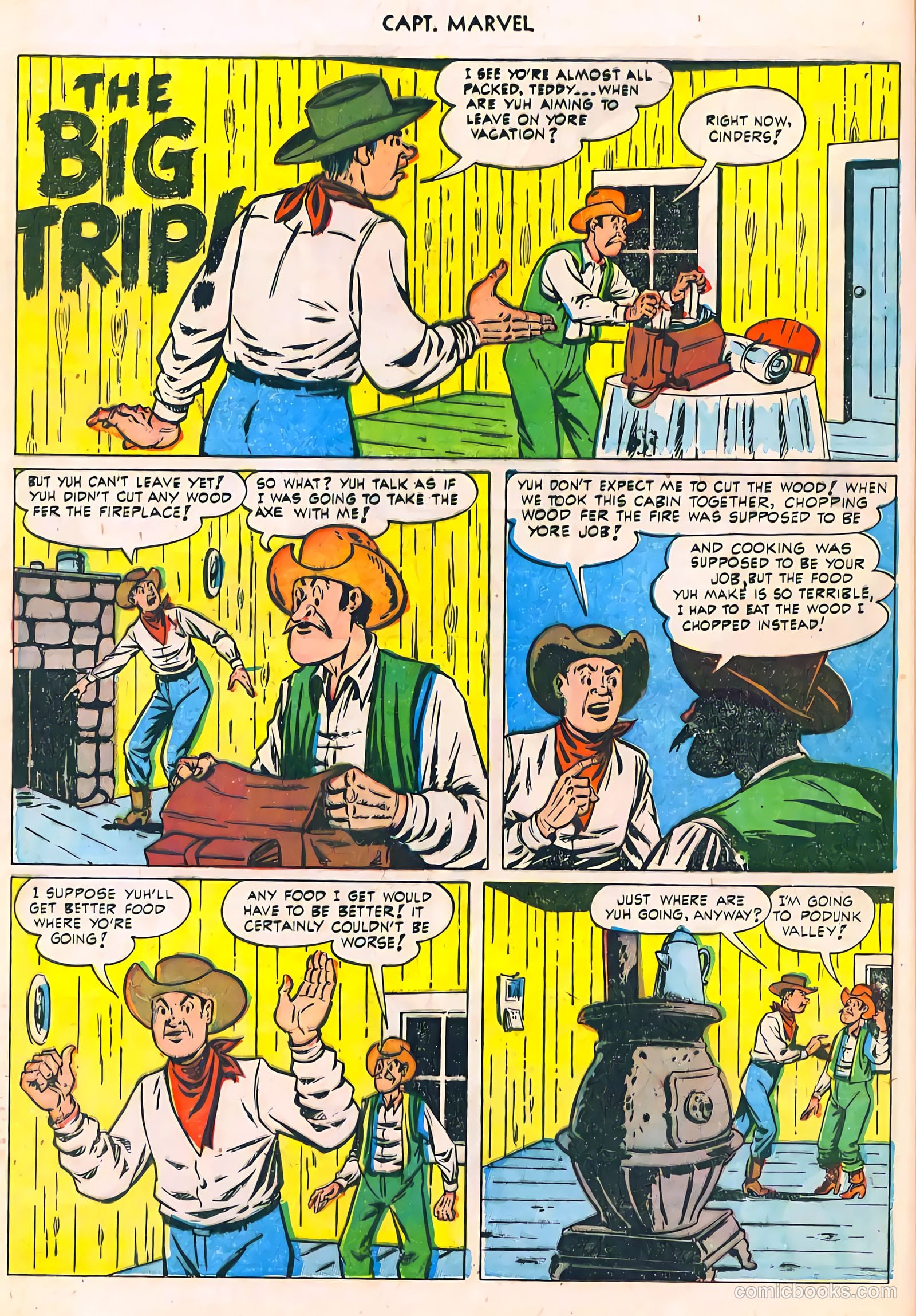 Captain Marvel Adventures #130 — page 24 of 36