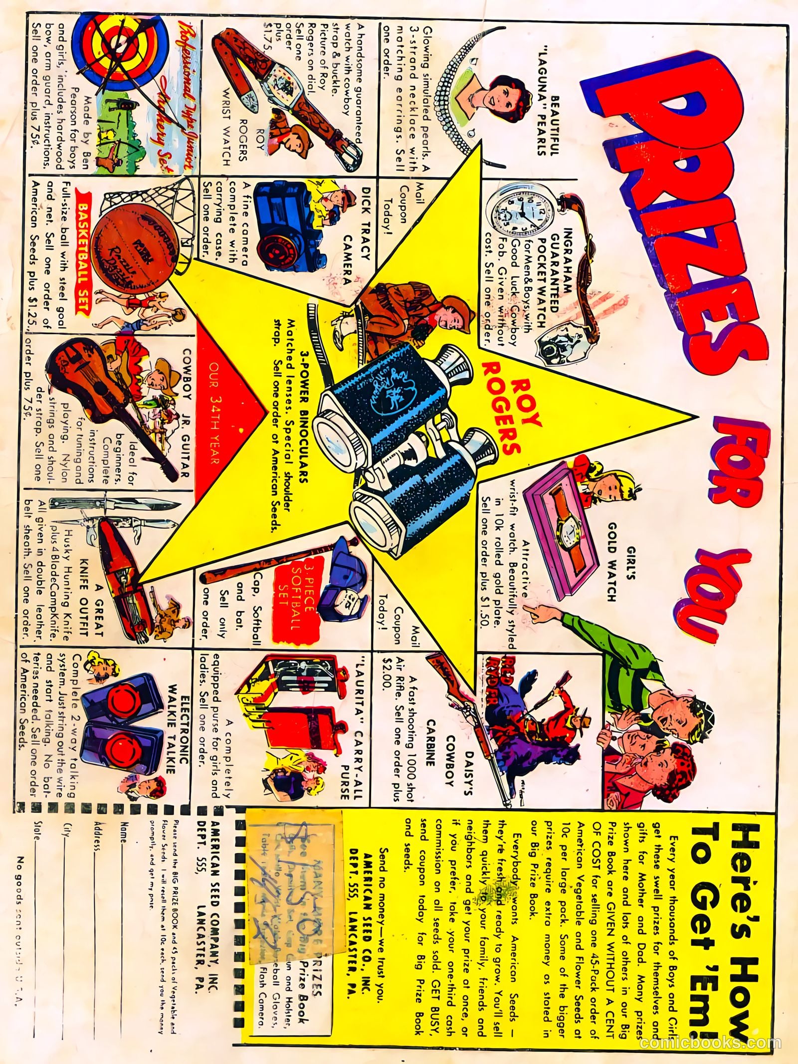 Captain Marvel Adventures #130 — page 36 of 36