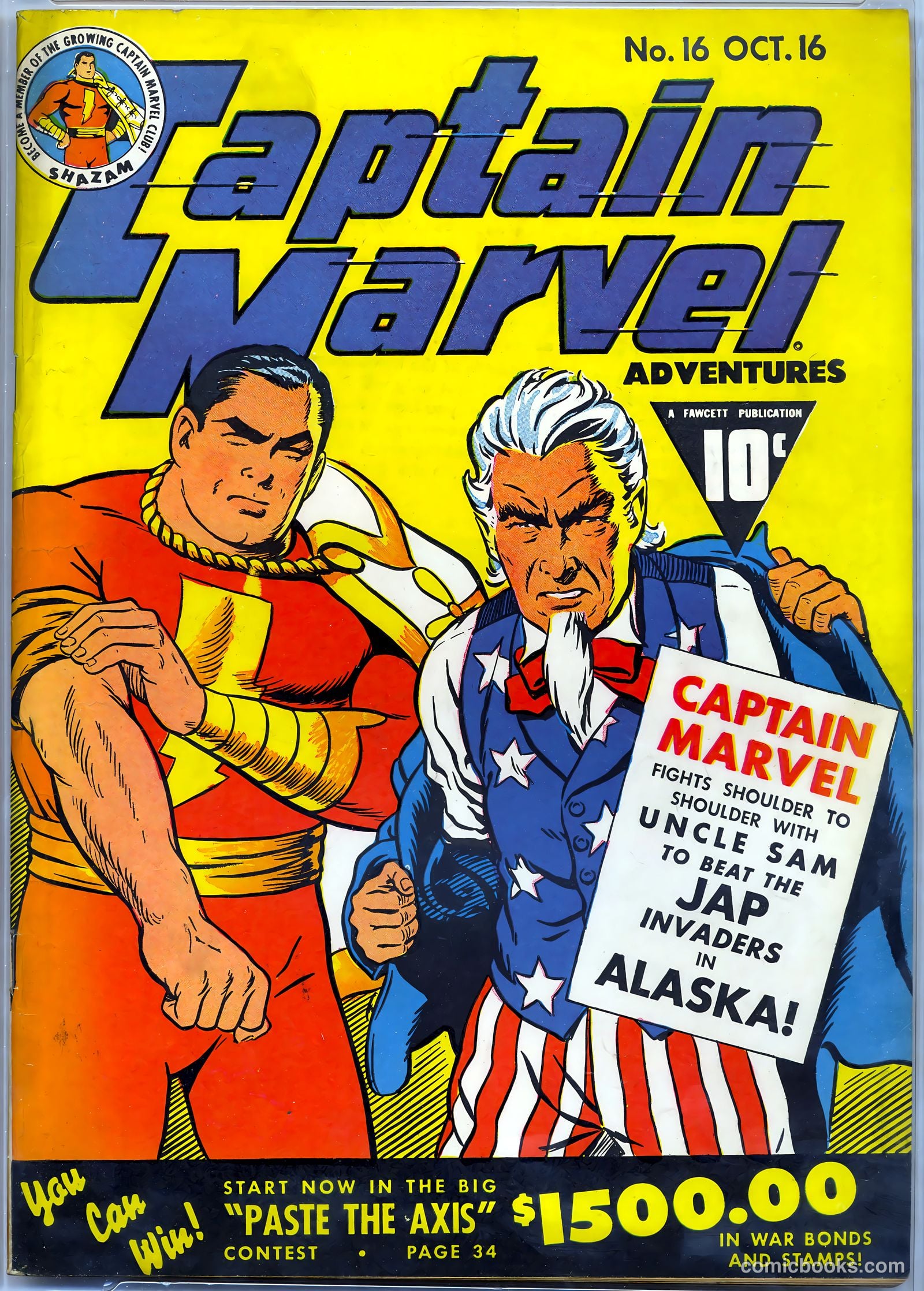 Captain Marvel Adventures #16 — page 1 of 70