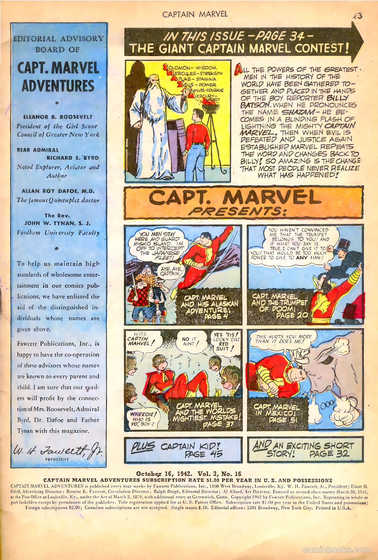 Captain Marvel Adventures #16 — page 4 of 70
