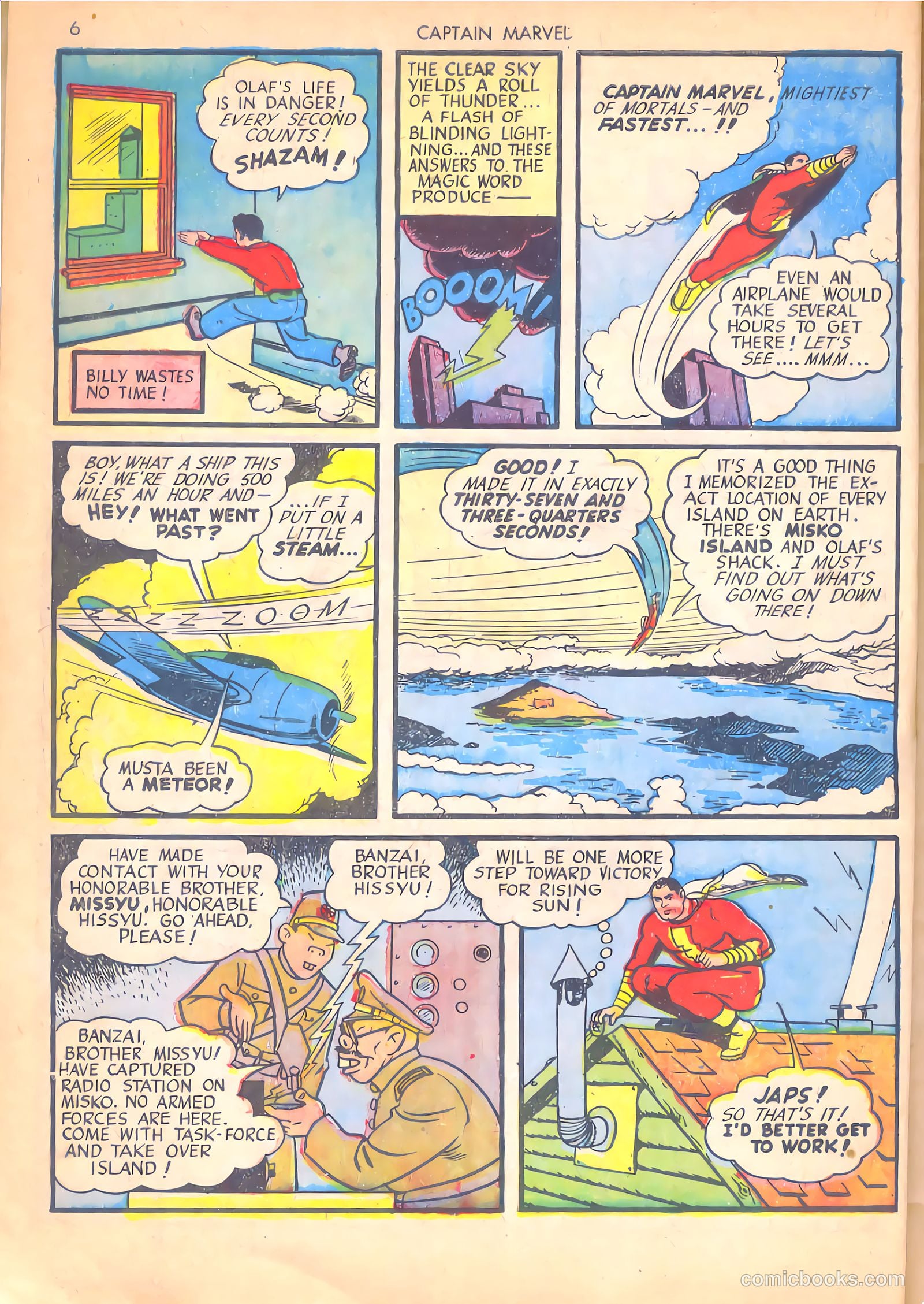 Captain Marvel Adventures #16 — page 7 of 70