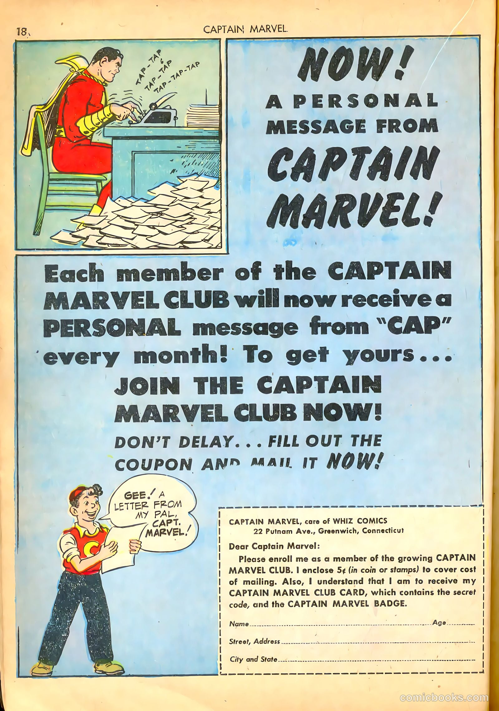 Captain Marvel Adventures #16 — page 19 of 70