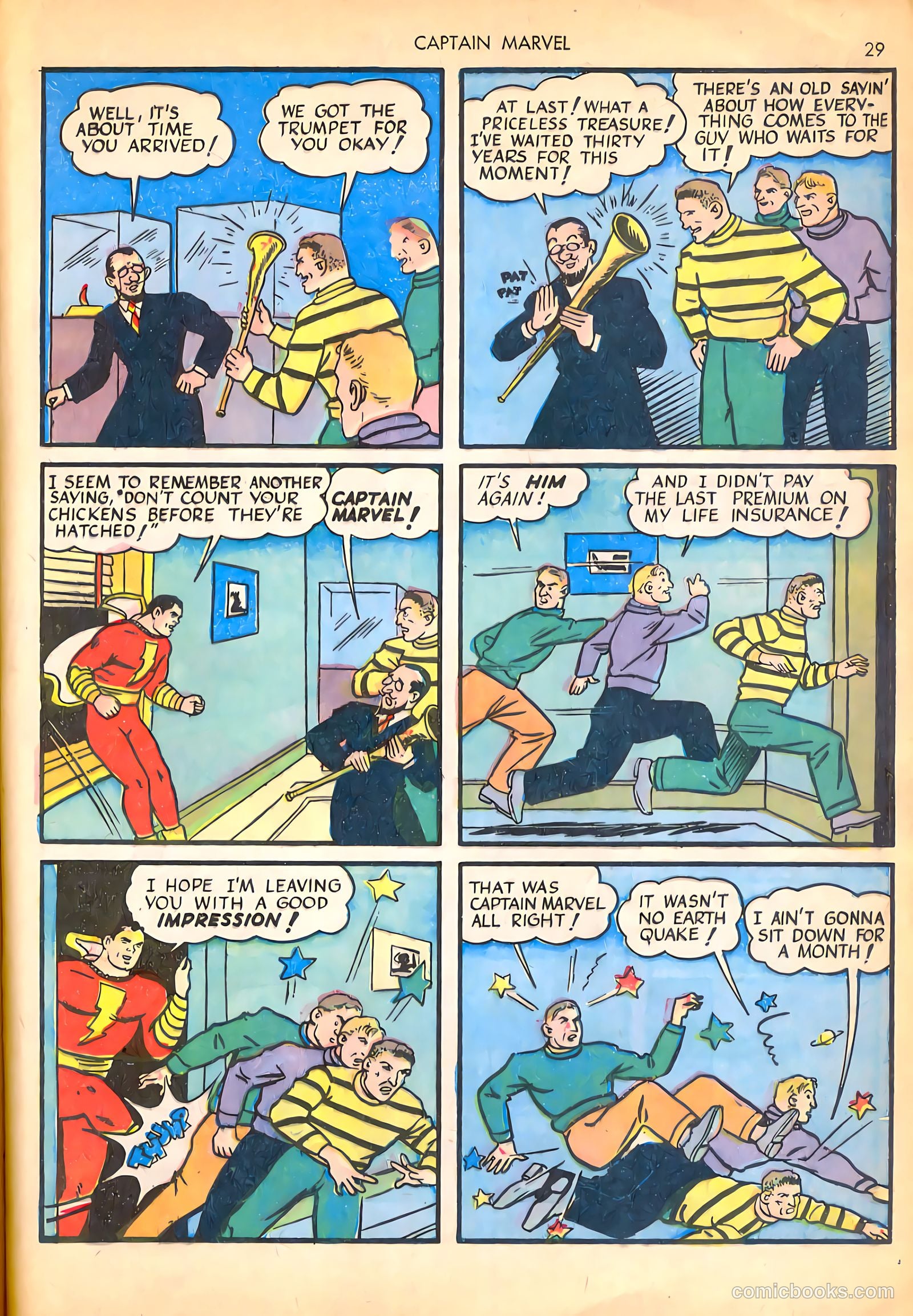 Captain Marvel Adventures #16 — page 30 of 70
