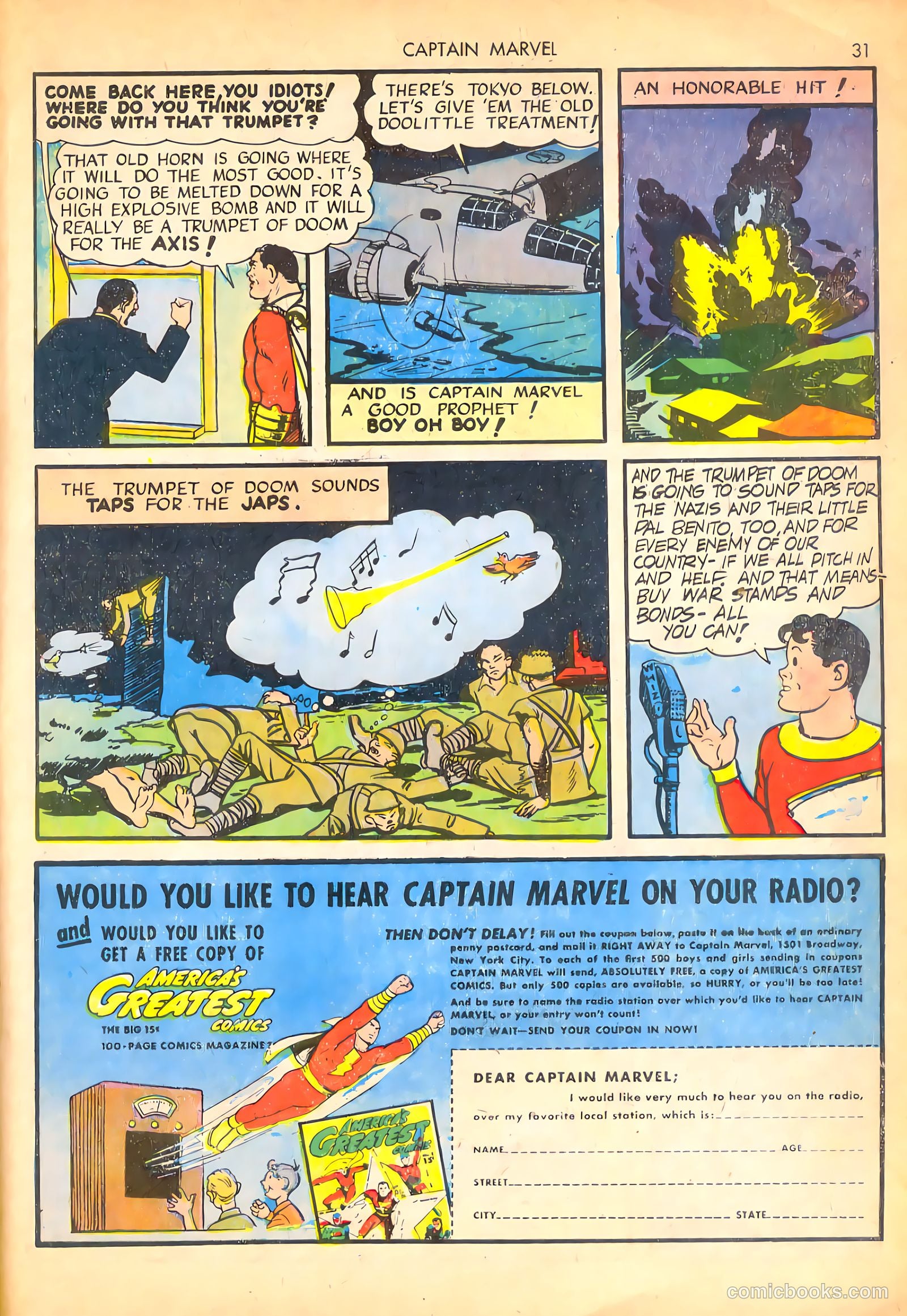 Captain Marvel Adventures #16 — page 32 of 70