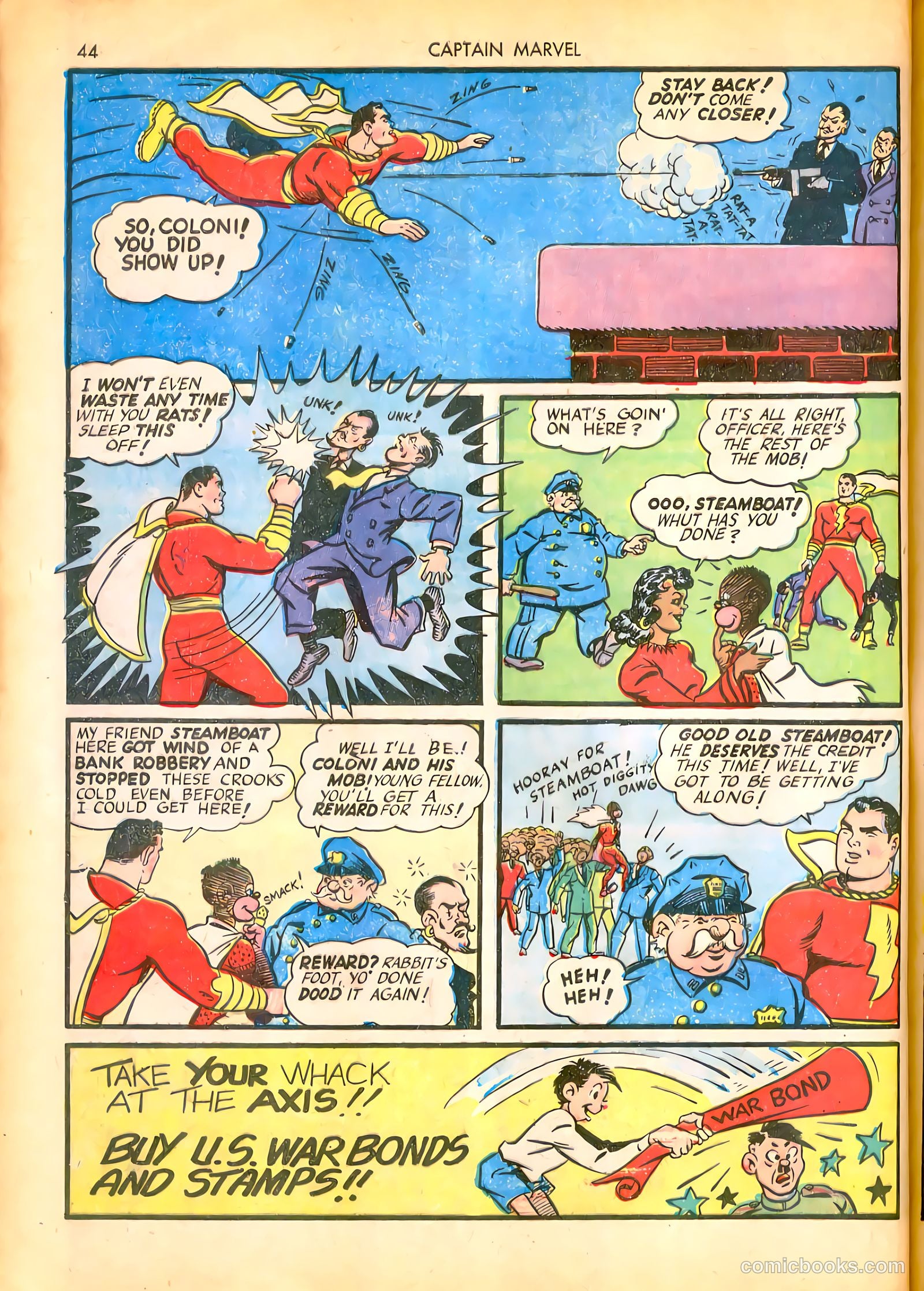 Captain Marvel Adventures #16 — page 45 of 70