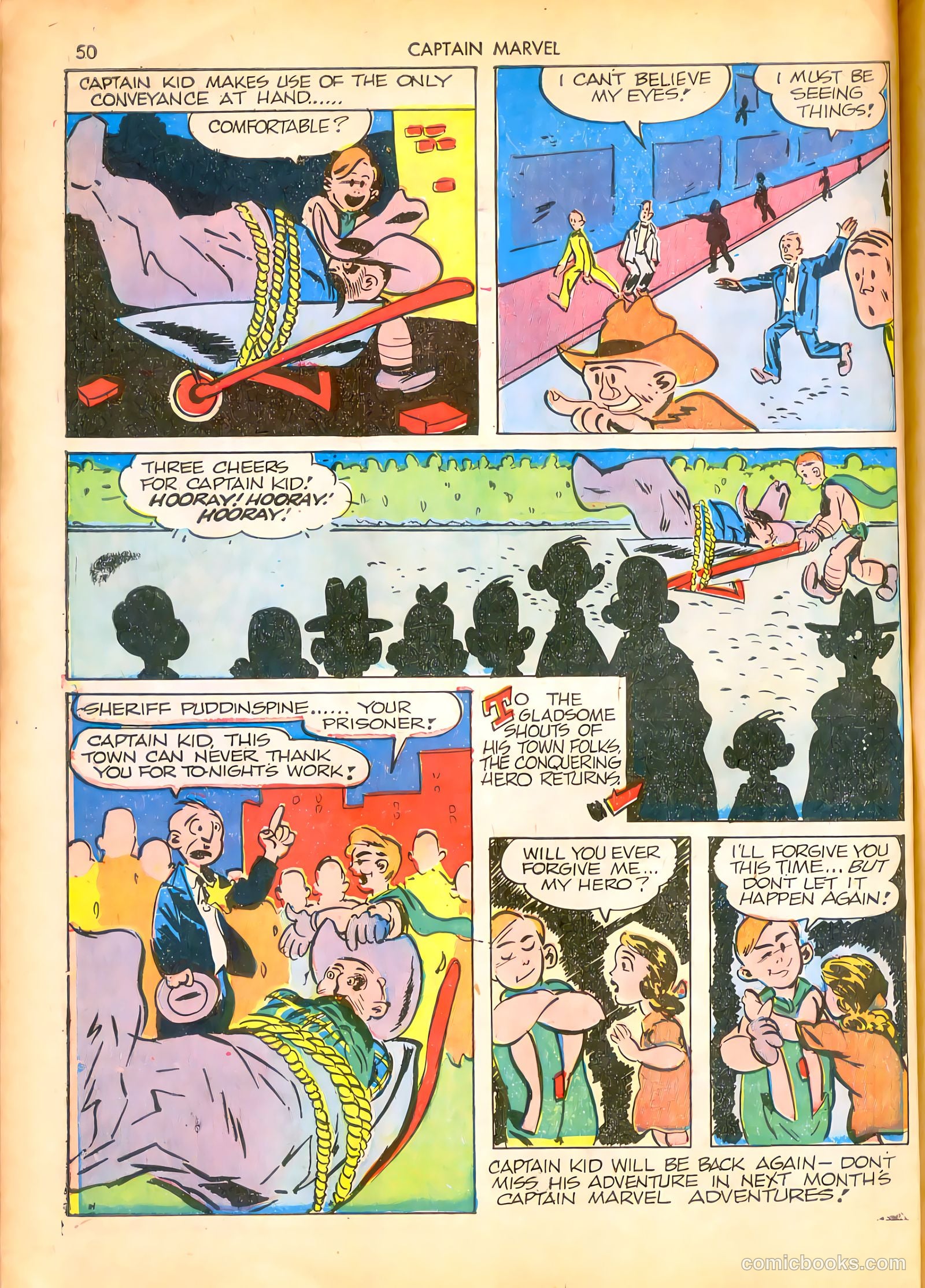 Captain Marvel Adventures #16 — page 51 of 70