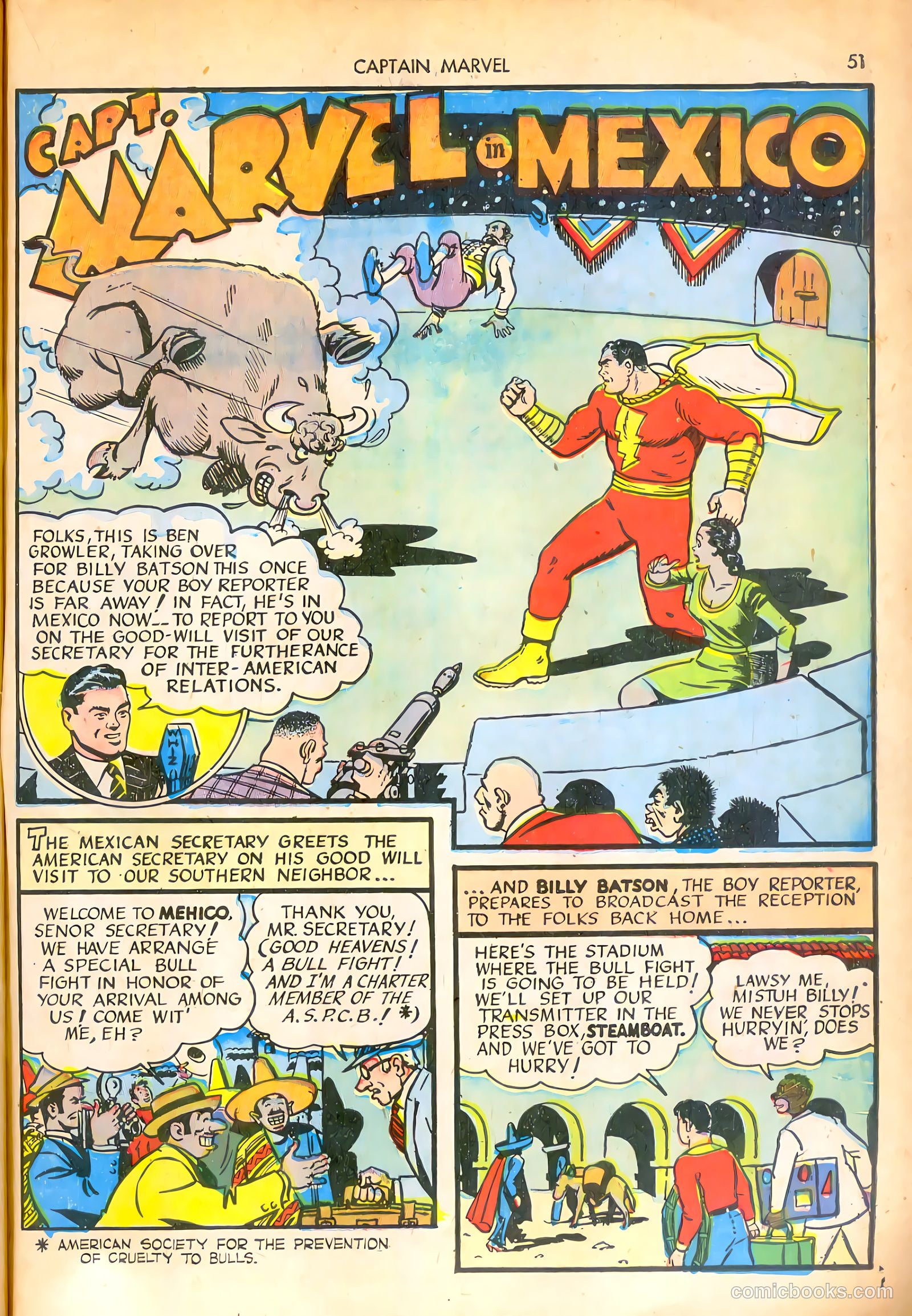 Captain Marvel Adventures #16 — page 52 of 70