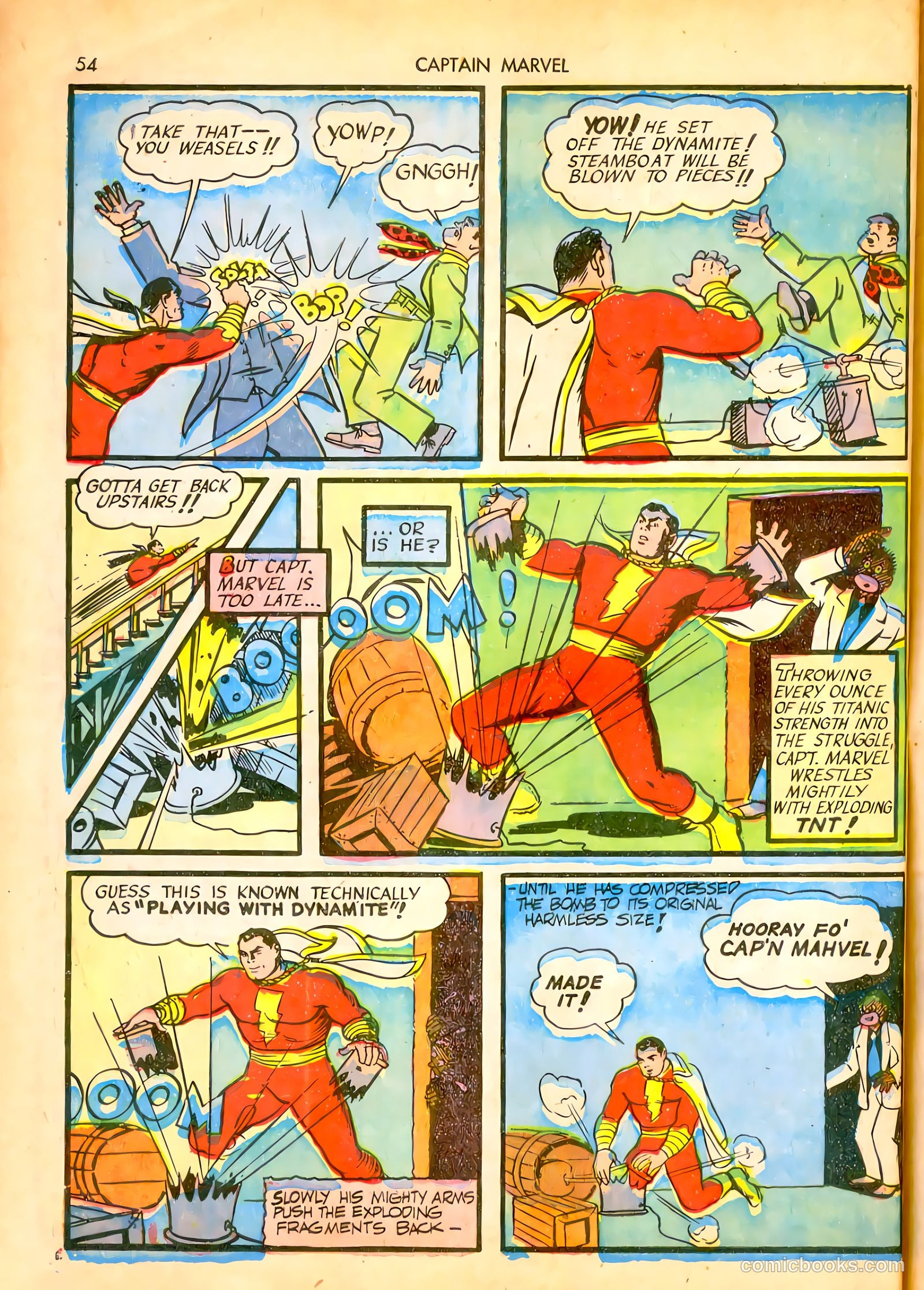 Captain Marvel Adventures #16 — page 55 of 70