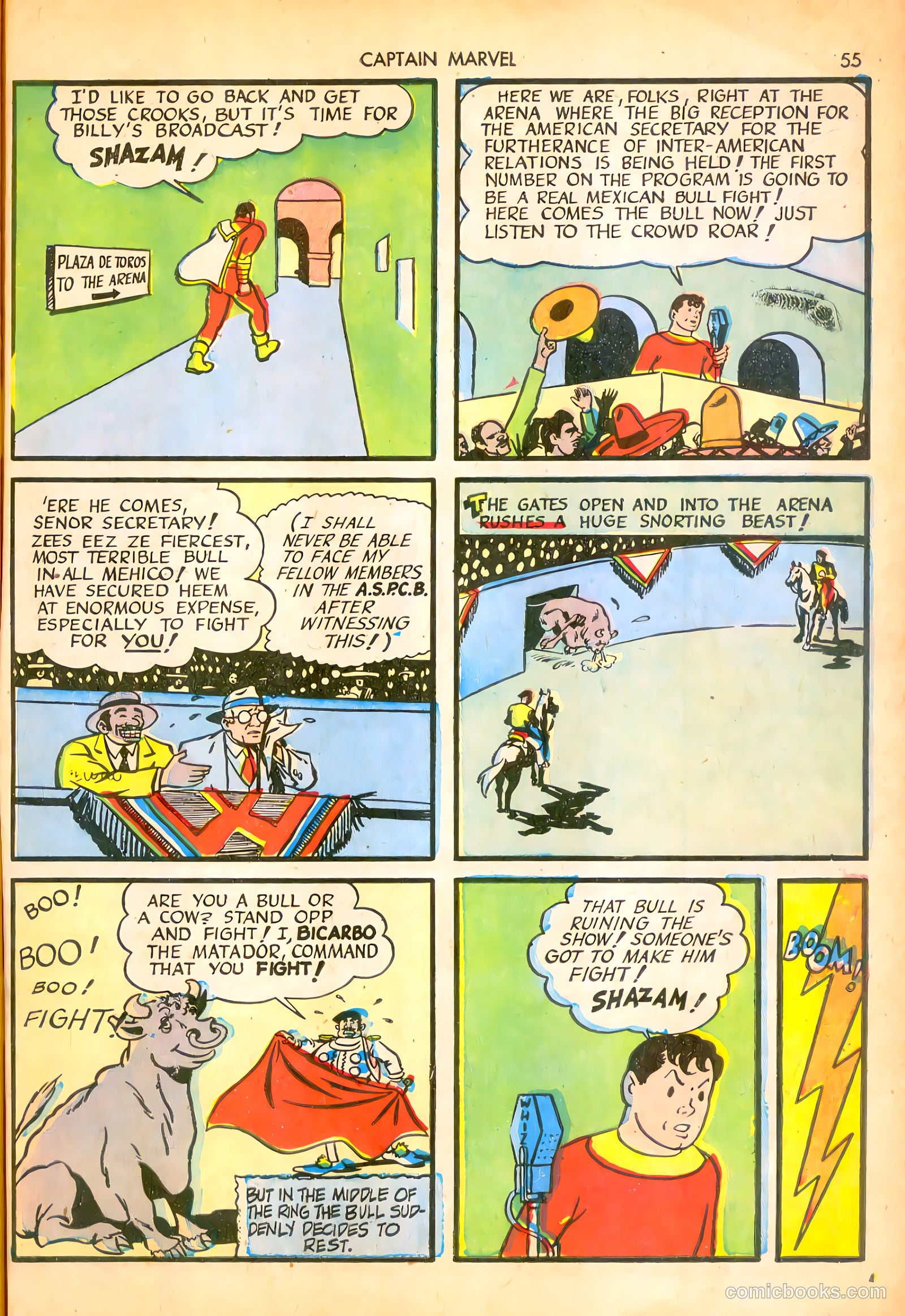 Captain Marvel Adventures #16 — page 56 of 70