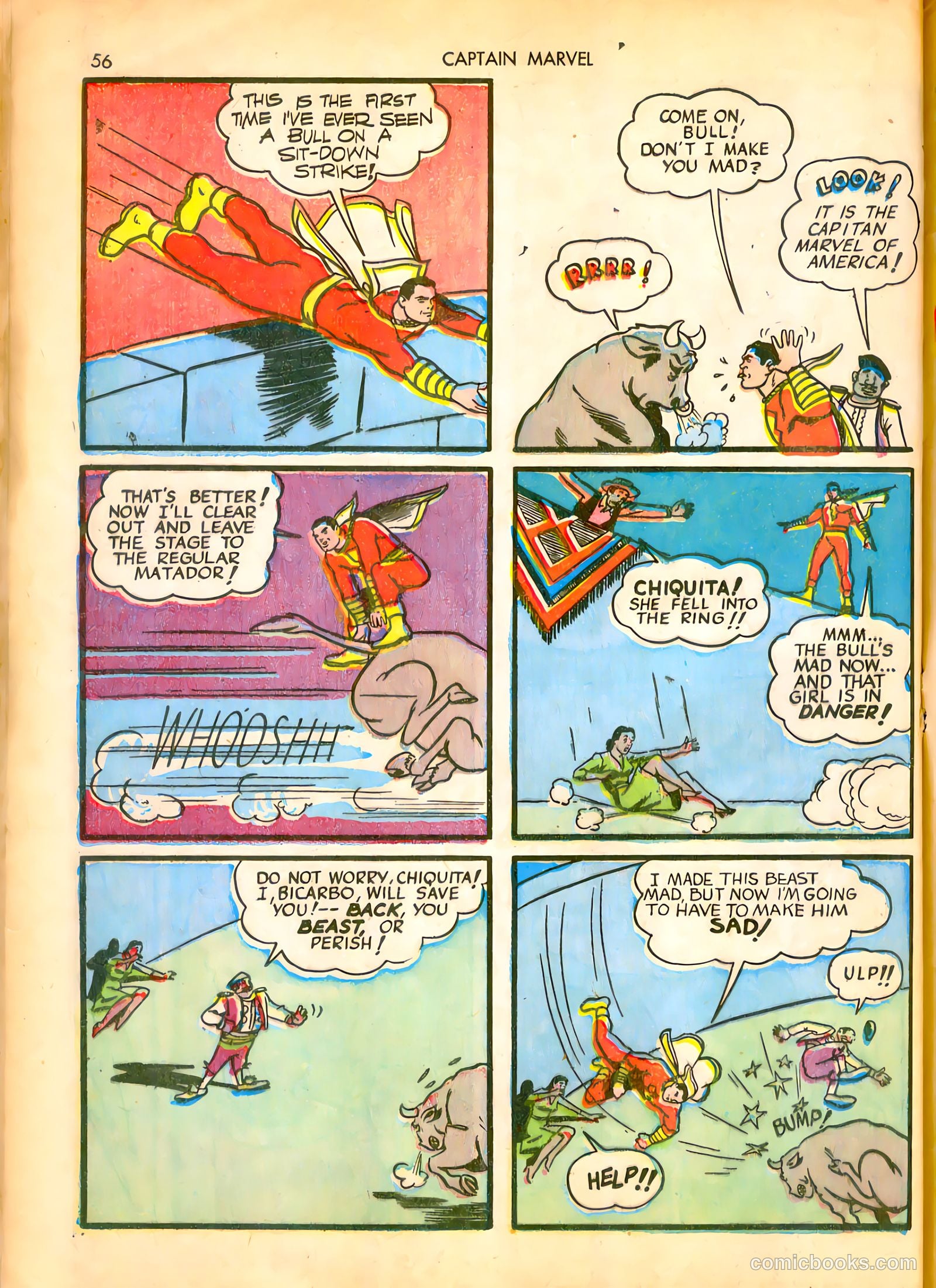Captain Marvel Adventures #16 — page 57 of 70