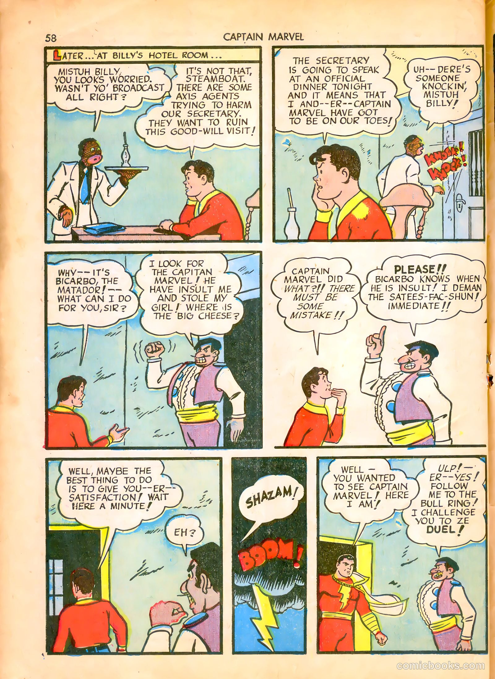 Captain Marvel Adventures #16 — page 59 of 70