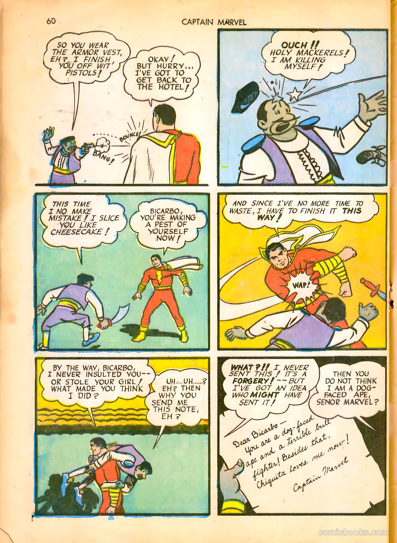 Captain Marvel Adventures #16 — page 61 of 70