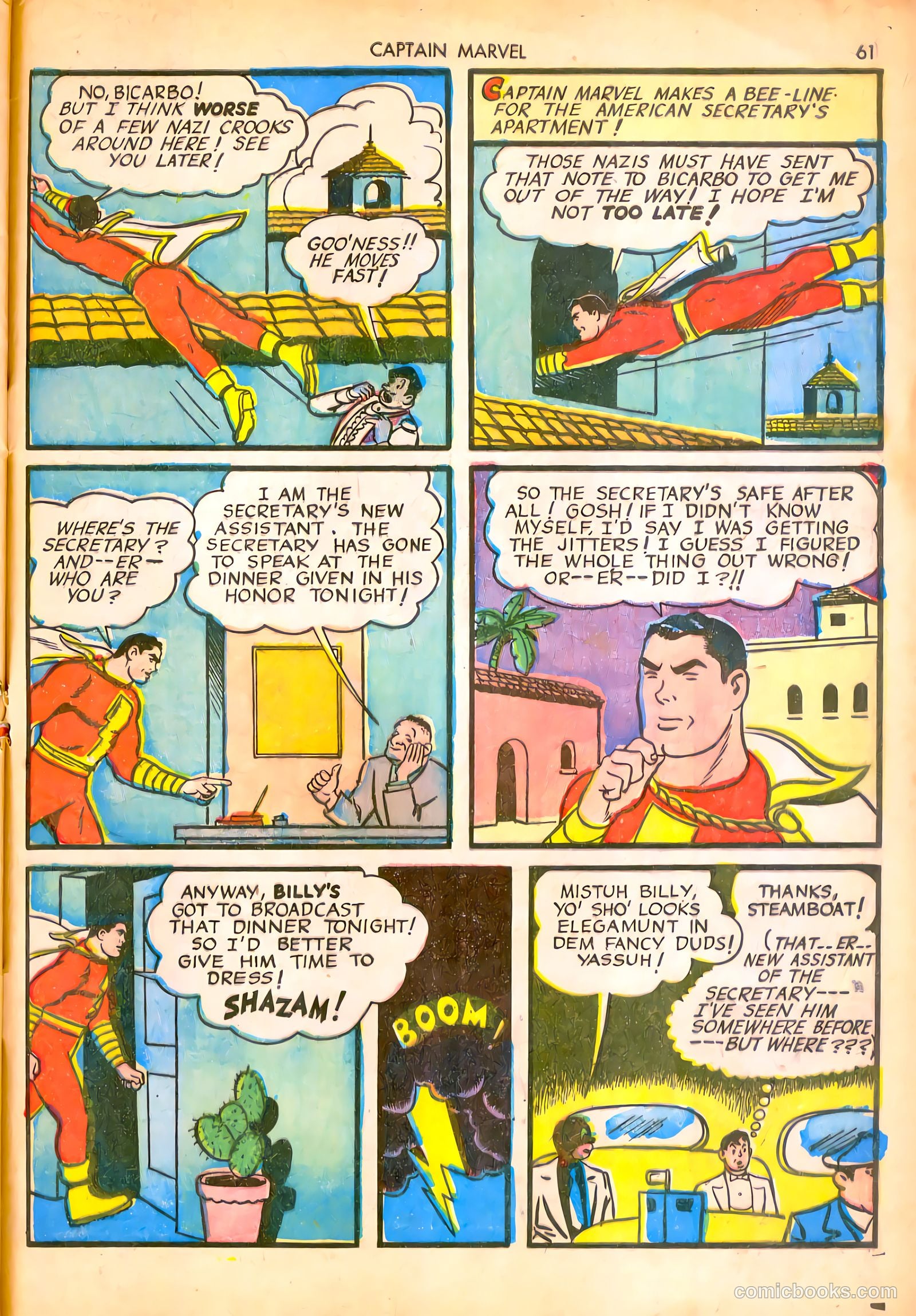 Captain Marvel Adventures #16 — page 62 of 70